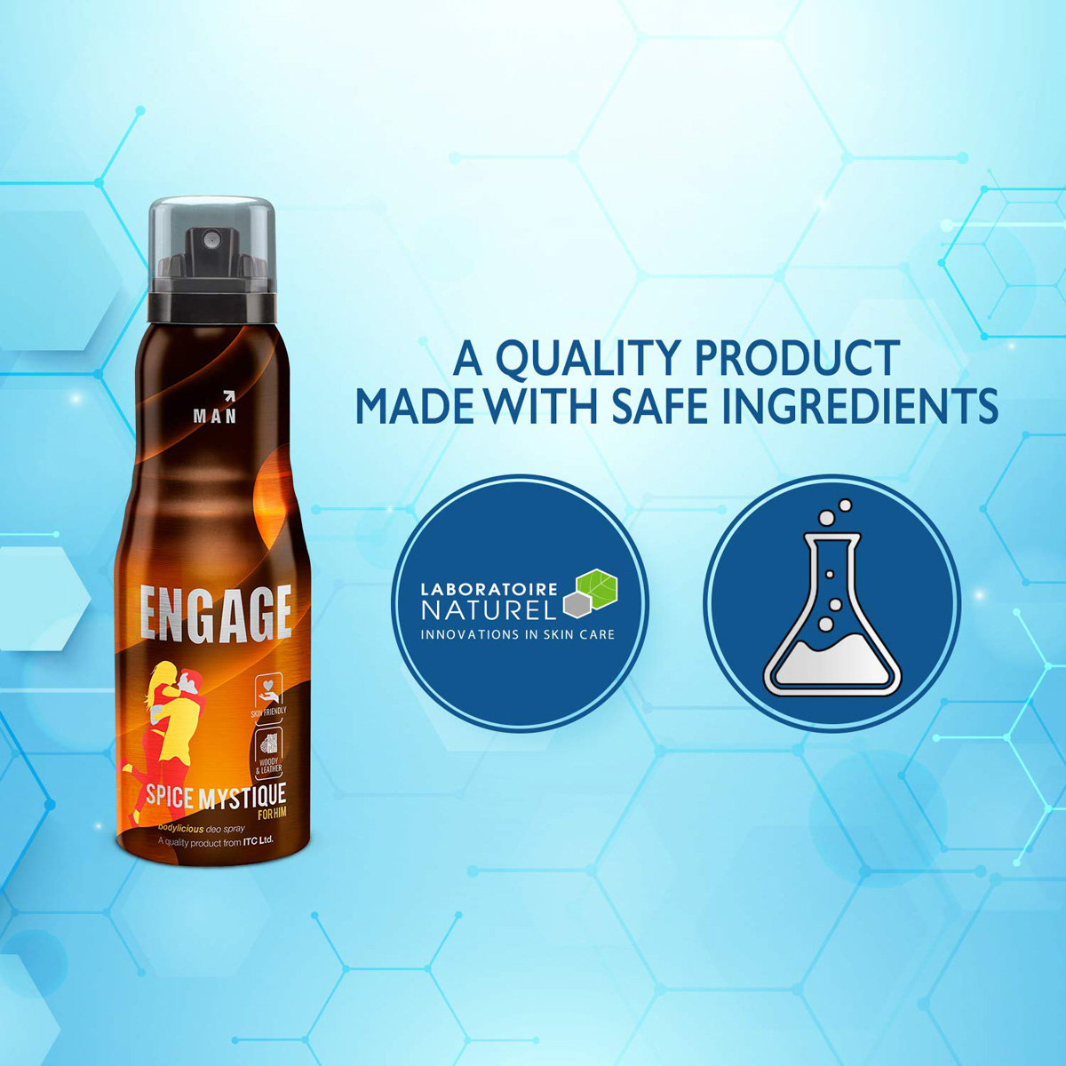 Engage Spice Mystique Bodylicious Deo Spray for Men, 150 ml, Pack of 1 Engage Spice Mystique Bodylicious Deo Spray for Men, 150 ml, Pack of 1