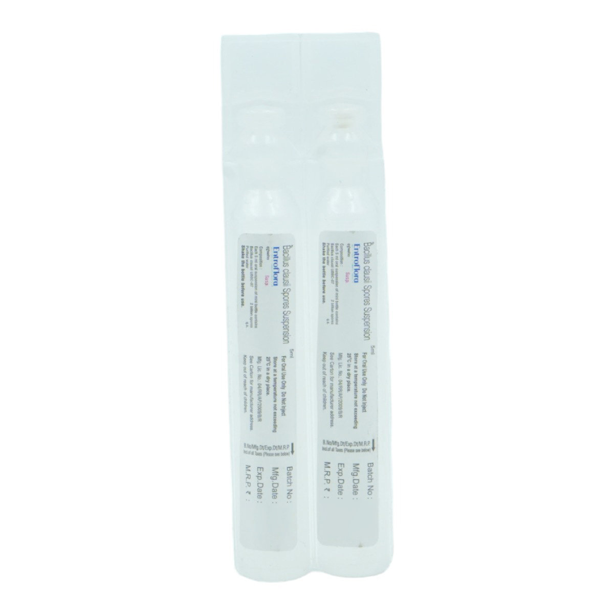 Entroflora Suspension 5 ml, Pack of 1 SUSPENSION Entroflora Suspension 5 ml, Pack of 1 SUSPENSION