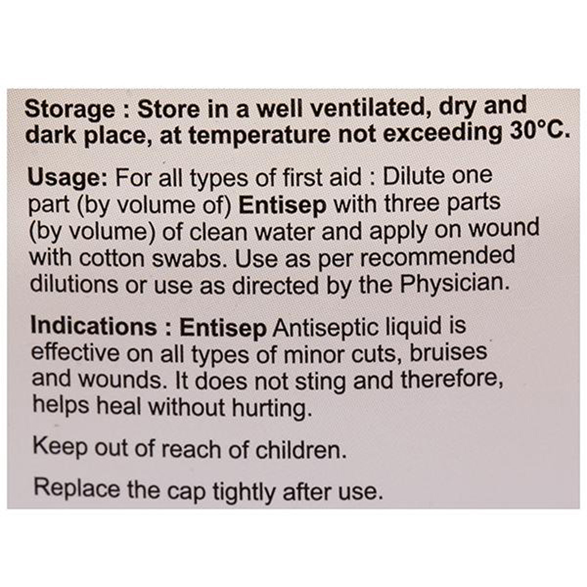 Entisep Antiseptic Liquid, 1000 ml, Pack of 1 Entisep Antiseptic Liquid, 1000 ml, Pack of 1
