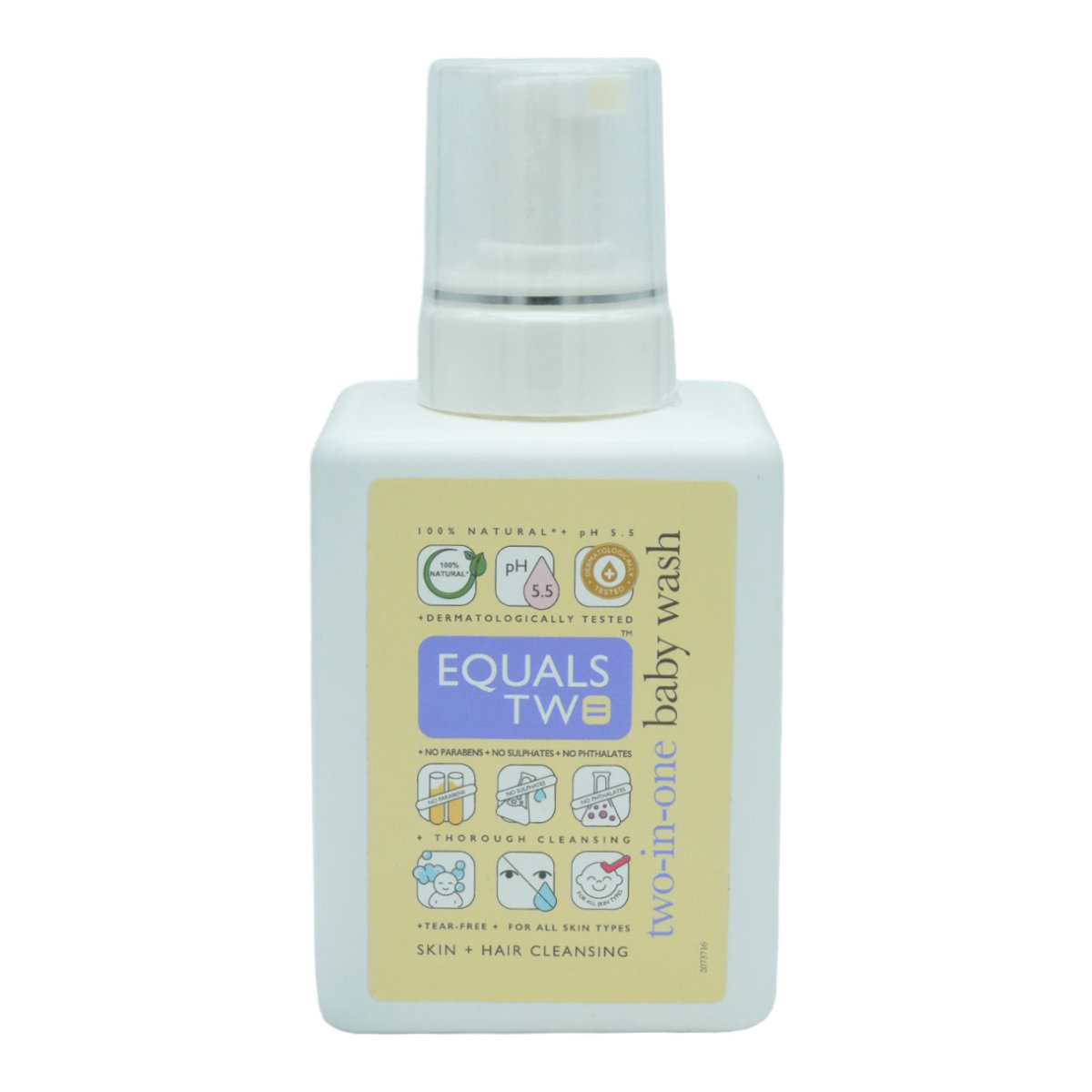 Equals Two Baby Wash 500 ml, Pack of 1 Equals Two Baby Wash 500 ml, Pack of 1