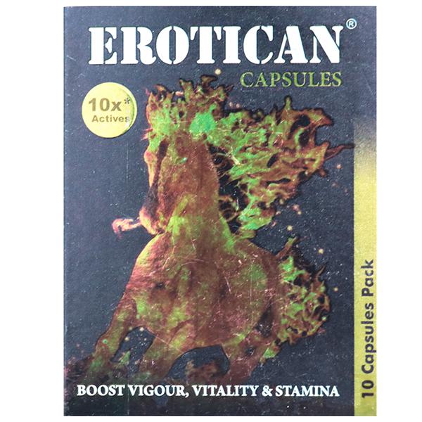 Sanat Erotican, 10 Capsules, Pack of 10 Sanat Erotican, 10 Capsules, Pack of 10