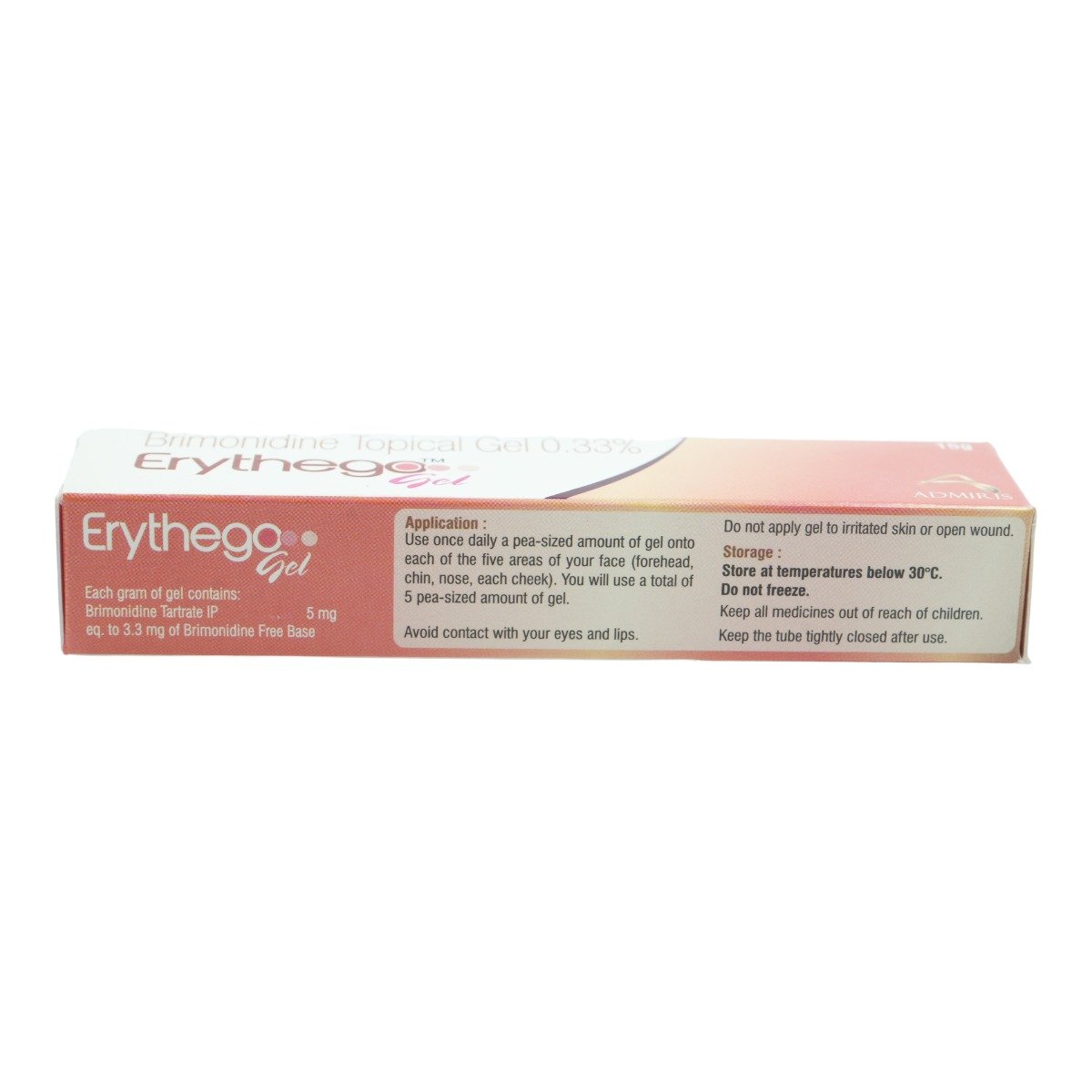 Erythego Gel 15 gm, Pack of 1 GEL Erythego Gel 15 gm, Pack of 1 GEL