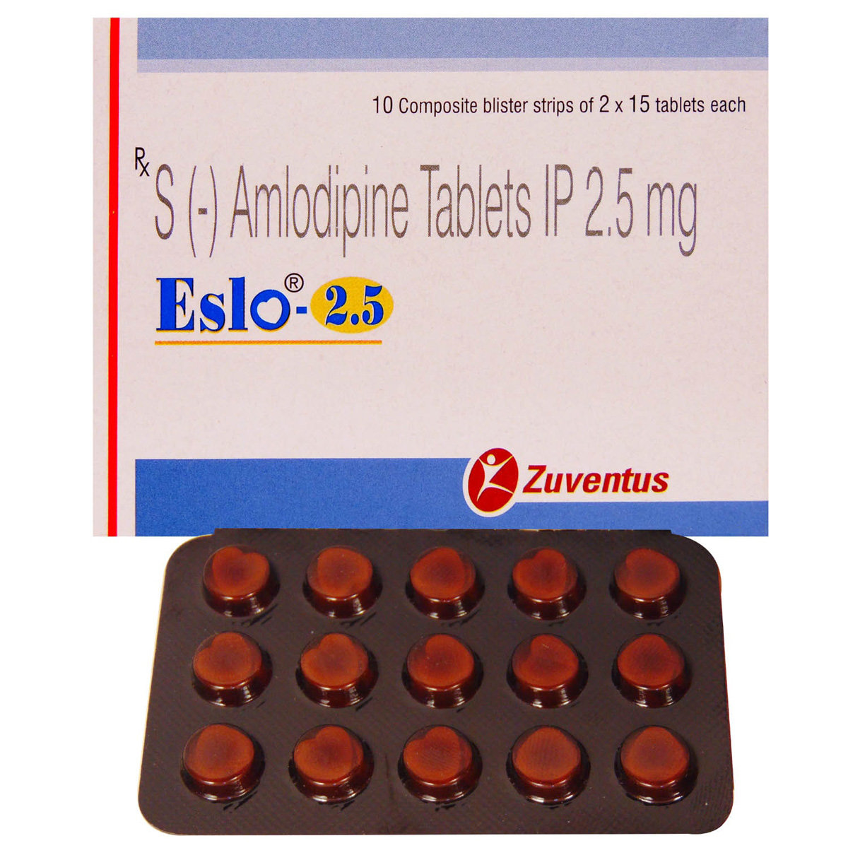 Eslo 2.5 Tablet 15's, Pack of 15 TABLETS Eslo 2.5 Tablet 15's, Pack of 15 TABLETS