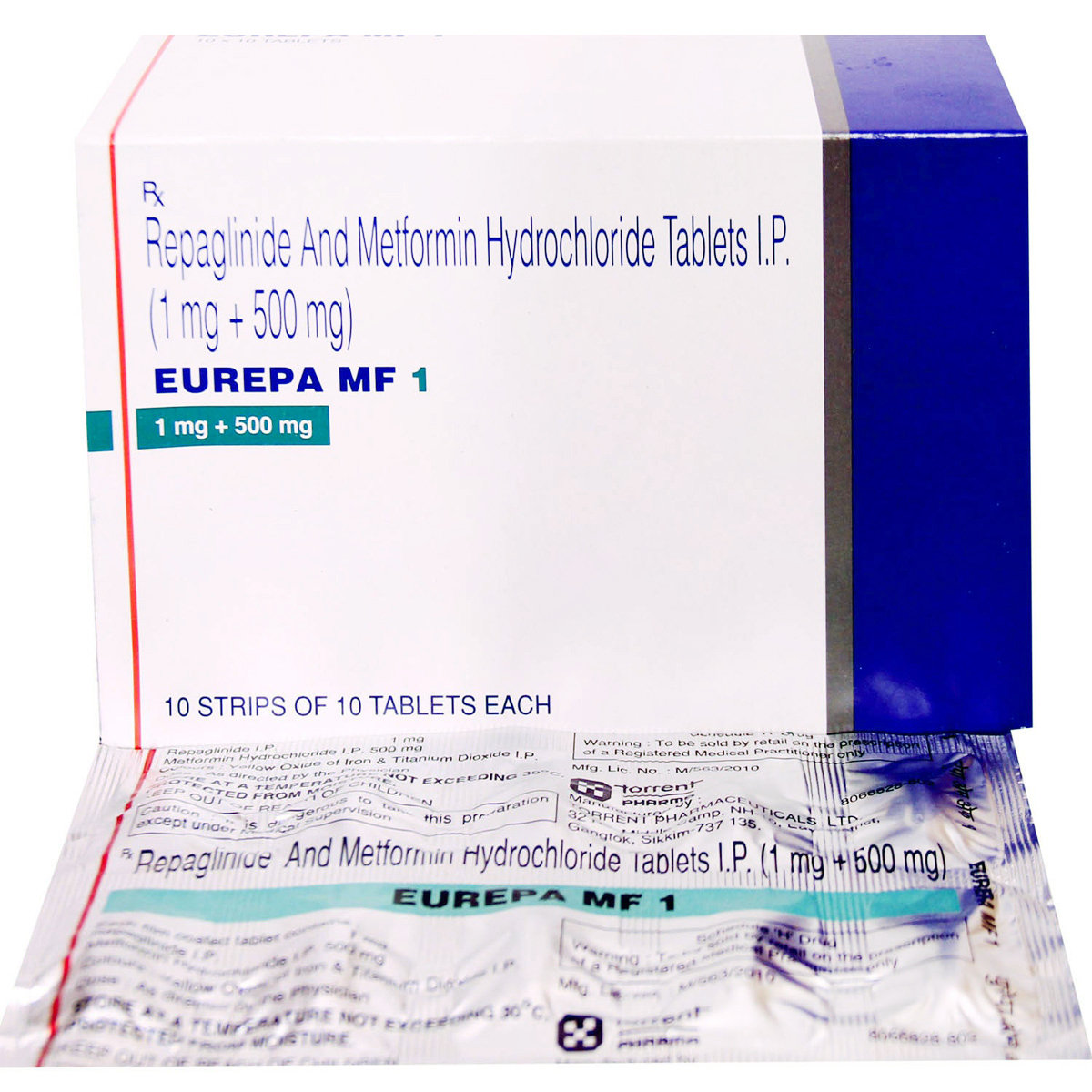 Eurepa MF 1 Tablet 10's, Pack of 10 Eurepa MF 1 Tablet 10's, Pack of 10