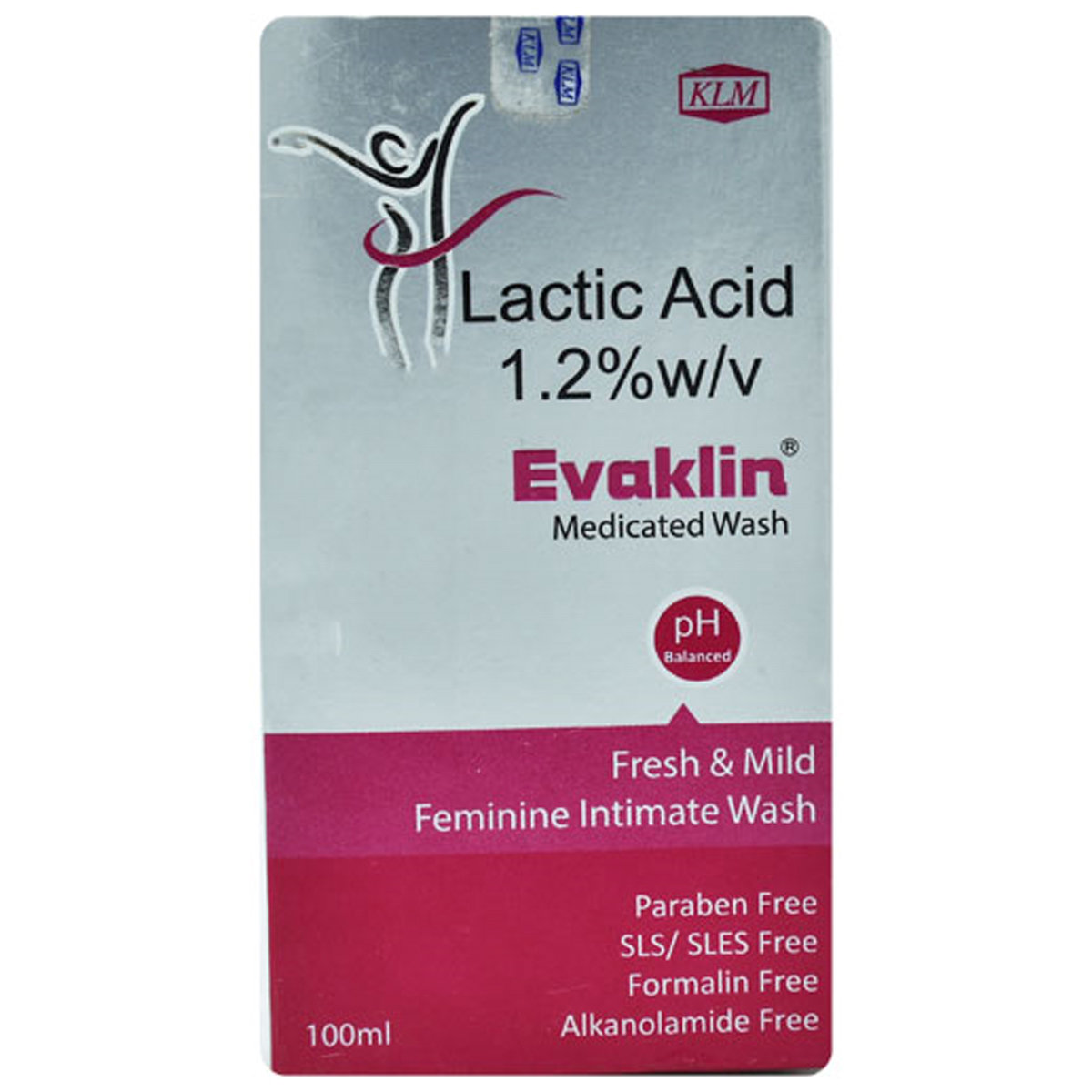 Evaklin Medicated Wash 100 ml, Pack of 1 Liquid Evaklin Medicated Wash 100 ml, Pack of 1 Liquid