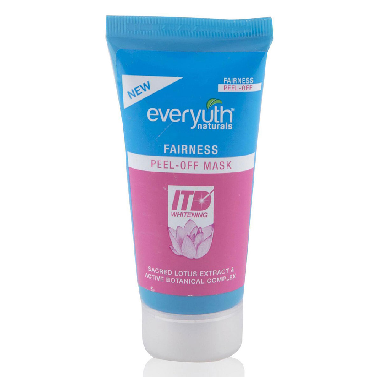 Everyuth Naturals Fairness Peel-Off Mask 50 gm | Sacred Lotus Extract, Natural Botanical Complex | Skin Rejuvenating & Lightening Mask, Pack of 1 Everyuth Naturals Fairness Peel-Off Mask 50 gm | Sacred Lotus Extract, Natural Botanical Complex | Skin Rejuvenating & Lightening Mask, Pack of 1