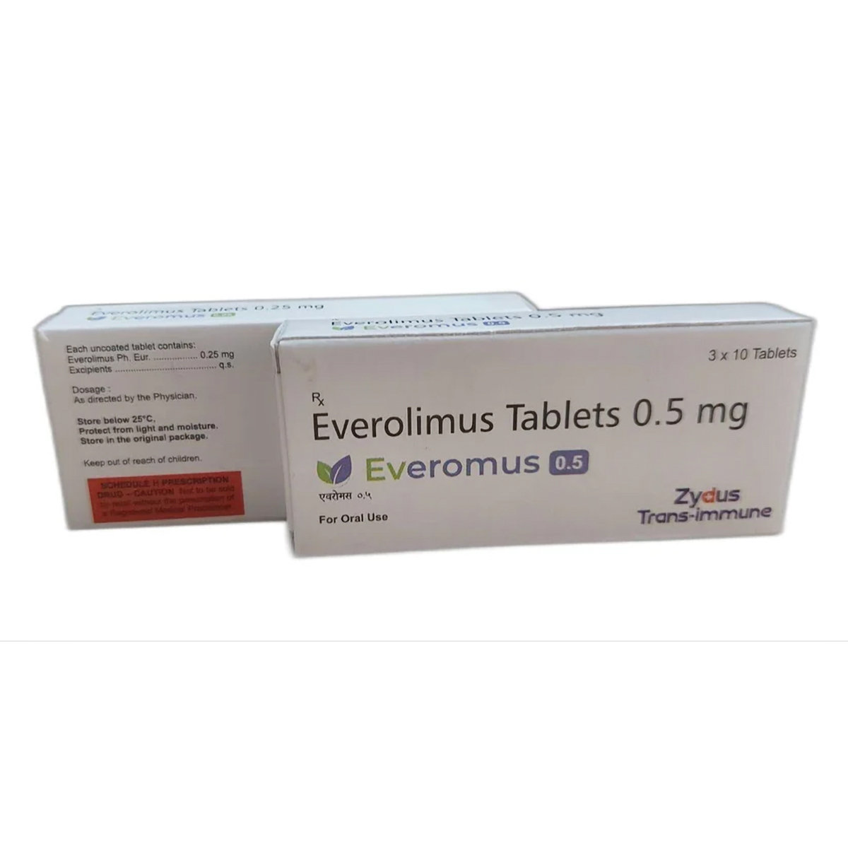 Everomus 0.5 Tablet 10's, Pack of 10 TABLETS Everomus 0.5 Tablet 10's, Pack of 10 TABLETS