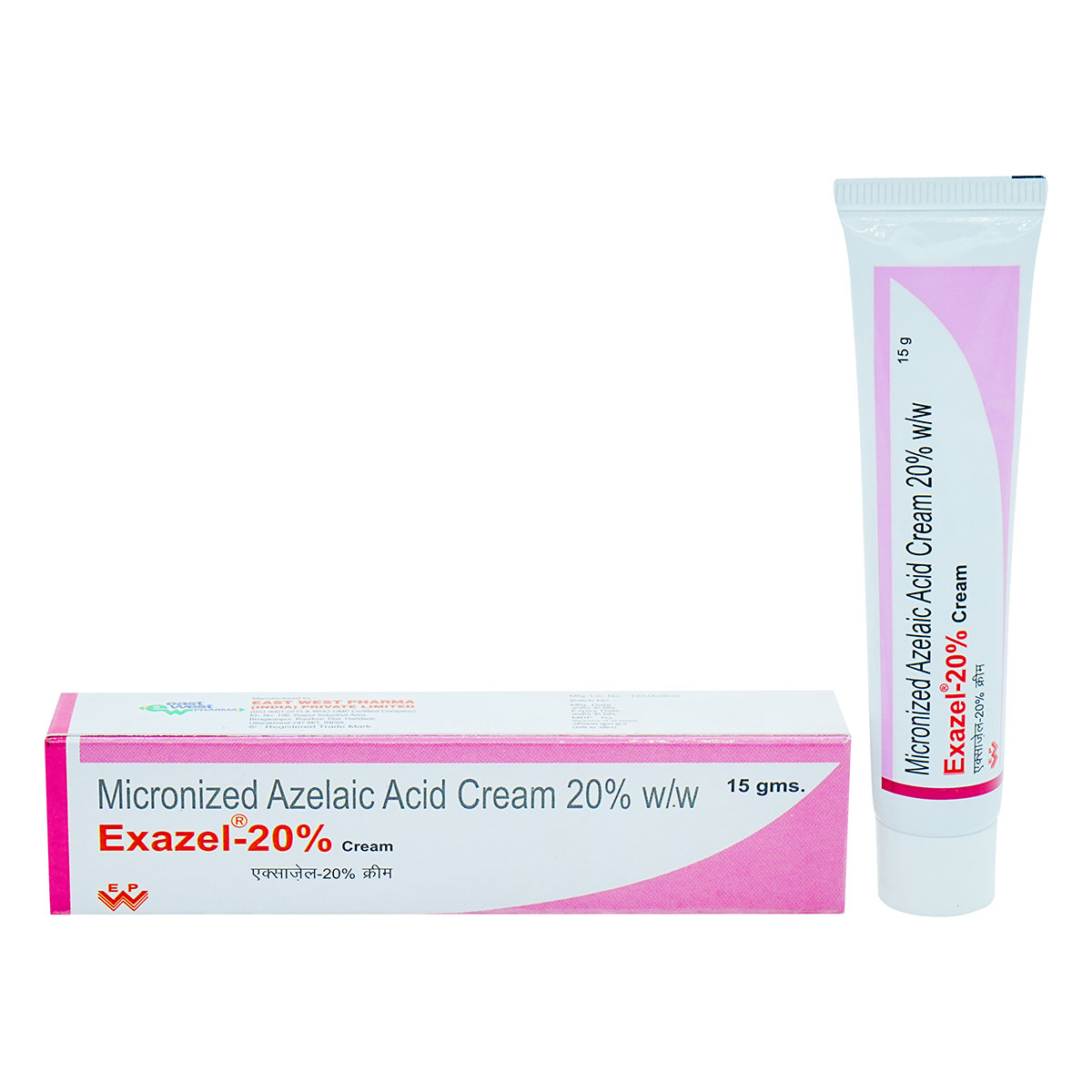 Exazel 20% Cream 15 gm, Pack of 1 CREAM Exazel 20% Cream 15 gm, Pack of 1 CREAM