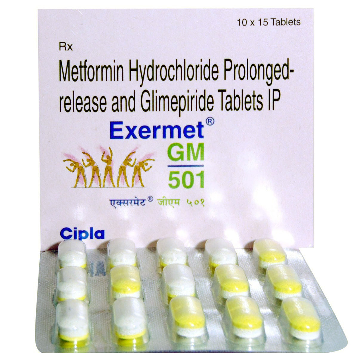 Exermet GM 501 Tablet 15's, Pack of 15 TABLETS Exermet GM 501 Tablet 15's, Pack of 15 TABLETS