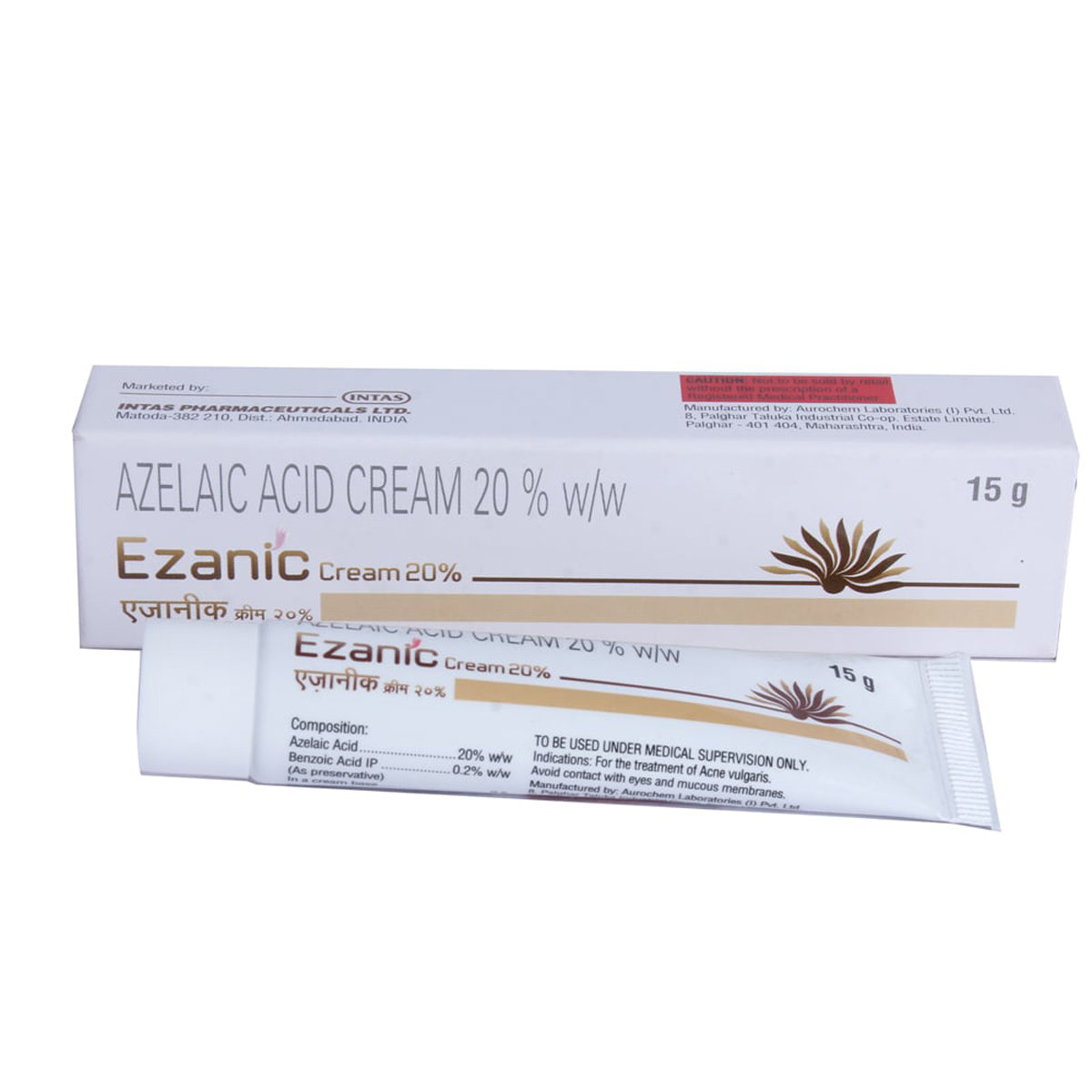 Ezanic 20% Cream 15 gm, Pack of 1 CREAM Ezanic 20% Cream 15 gm, Pack of 1 CREAM
