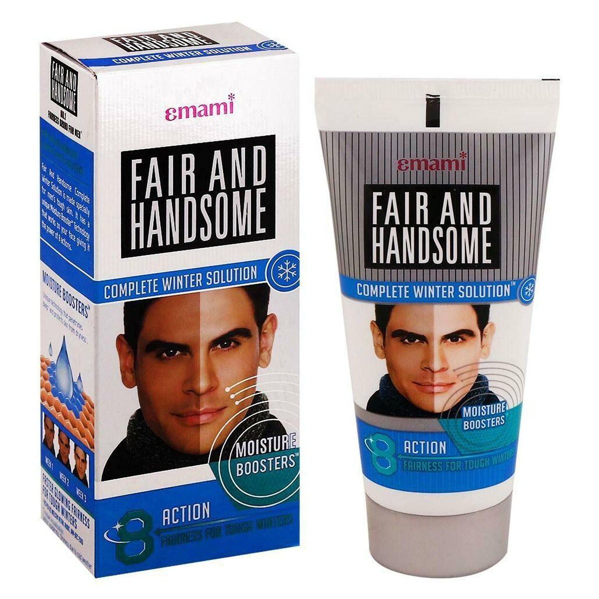 Fair and Handsome Complete Winter Solution Fairness Cream 60 gm | With Moisture Boost Technology | Skin Moisturization | Reduce Dark Spots | Sun Protection | Insant Brightness & Fariness | Non Sticky, Pack of 1 Fair and Handsome Complete Winter Solution Fairness Cream 60 gm | With Moisture Boost Technology | Skin Moisturization | Reduce Dark Spots | Sun Protection | Insant Brightness & Fariness | Non Sticky, Pack of 1