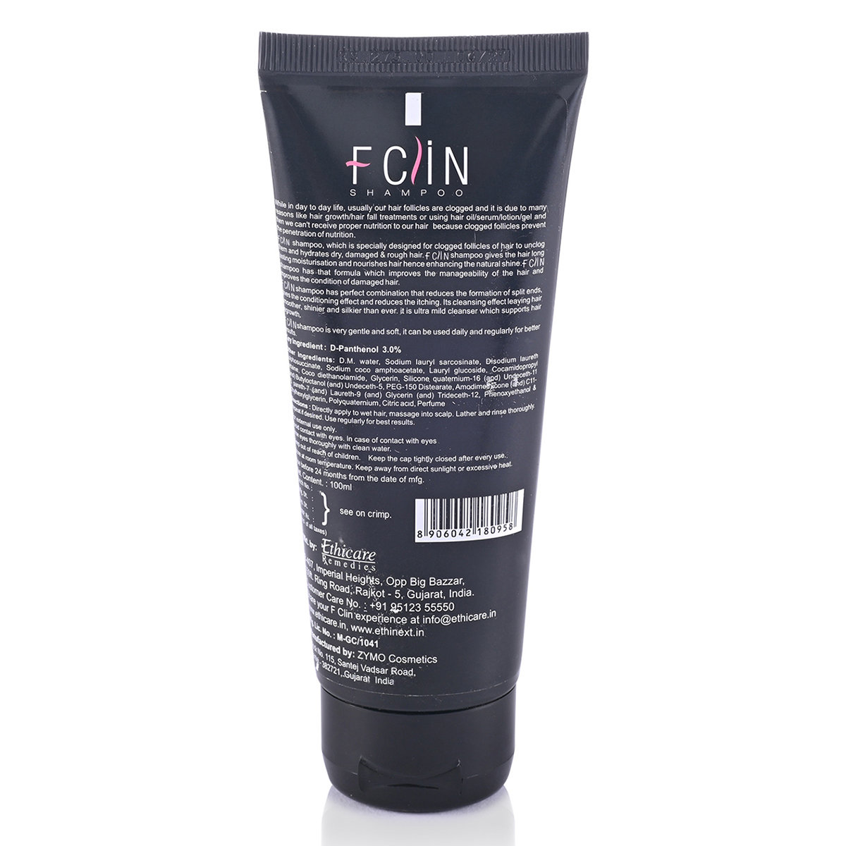 Fclin Shampoo, 100 ml, Pack of 1 Fclin Shampoo, 100 ml, Pack of 1