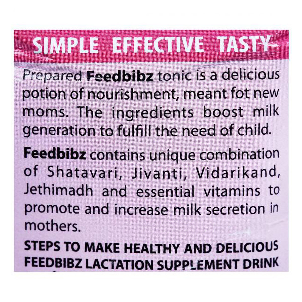 Feedbibz Sachet 5 gm, Pack of 1 Feedbibz Sachet 5 gm, Pack of 1