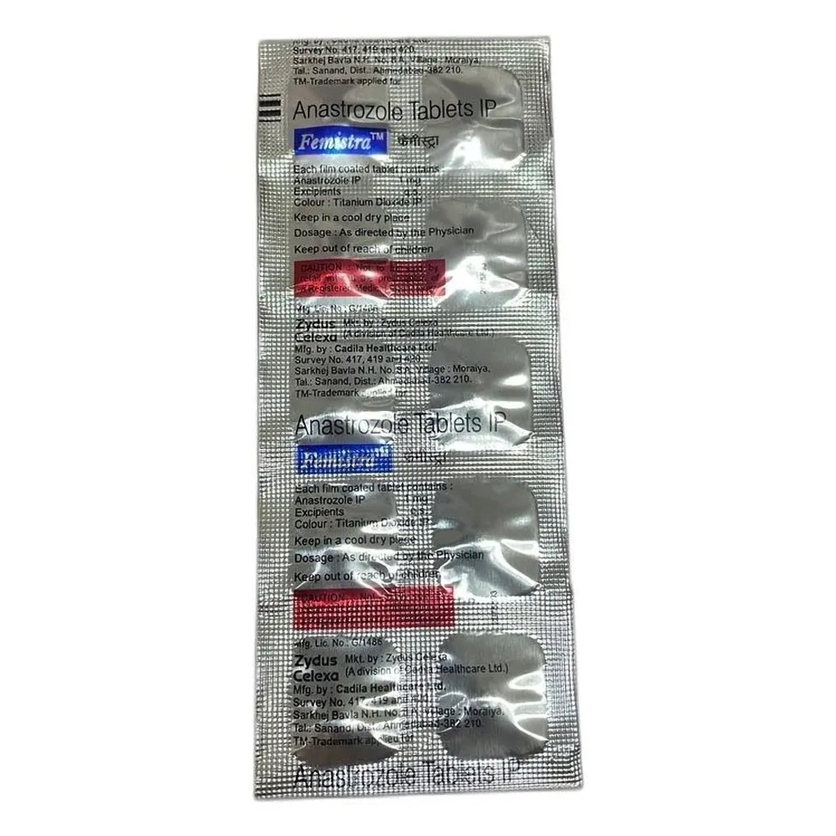 Femistra Tablet 10's, Pack of 10 TABLETS Femistra Tablet 10's, Pack of 10 TABLETS