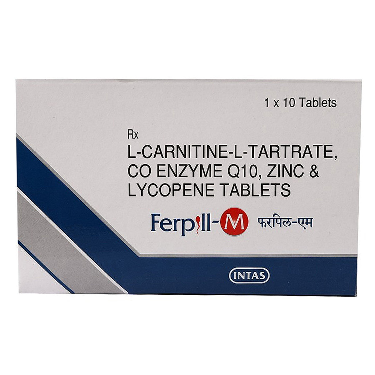 Ferpill M Tablet 10's, Pack of 10 TabletS Ferpill M Tablet 10's, Pack of 10 TabletS