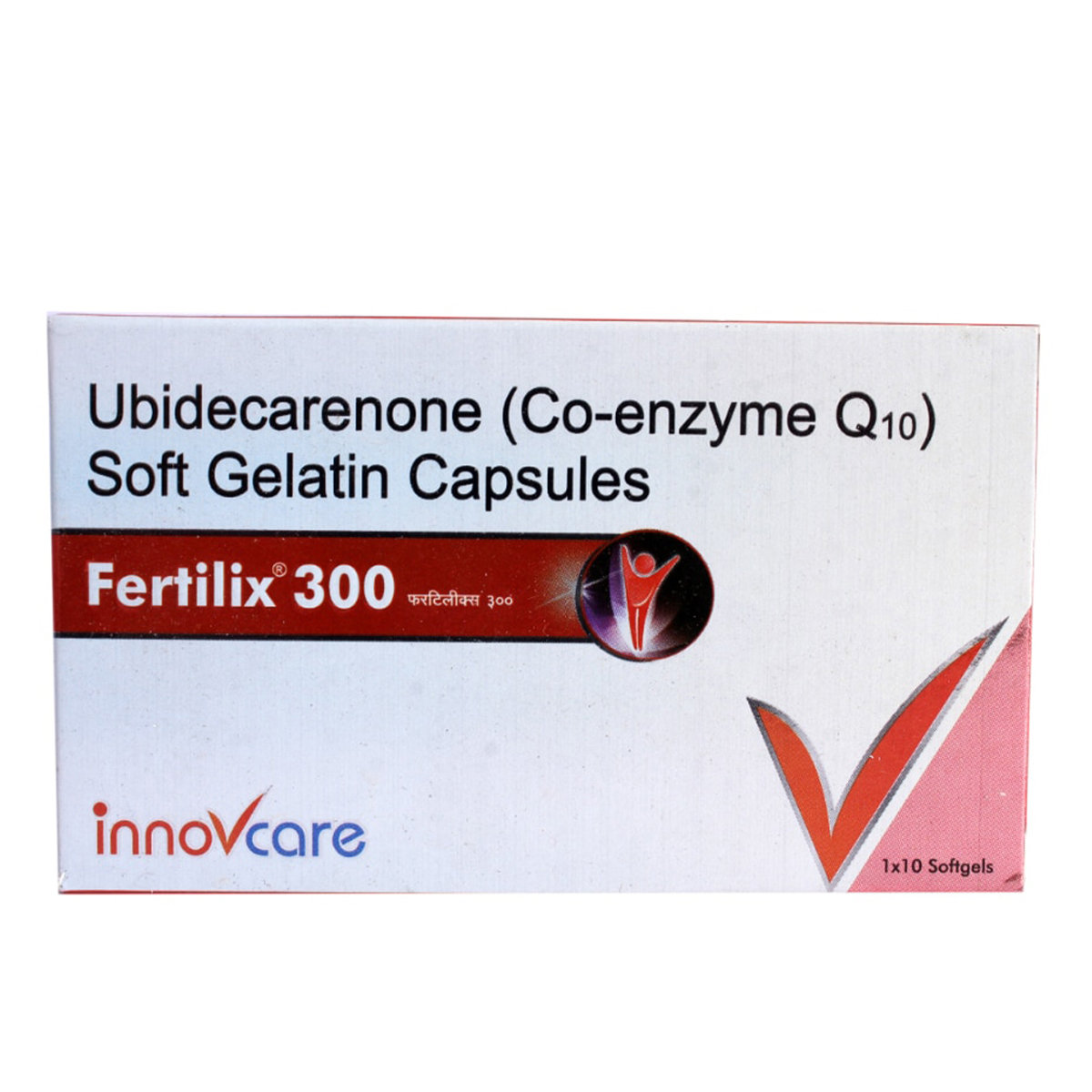 Fertilix 300 Softgel Capsule 10's, Pack of 10 SoftgelS Fertilix 300 Softgel Capsule 10's, Pack of 10 SoftgelS