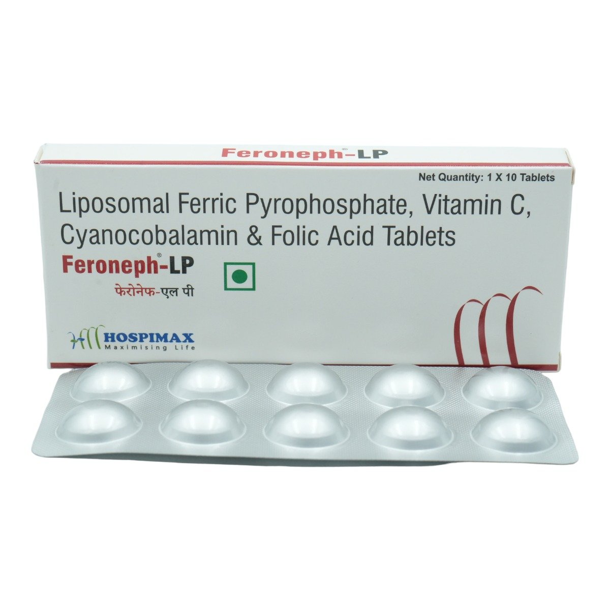 Feroneph-LP Tablet 10's, Pack of 10 Feroneph-LP Tablet 10's, Pack of 10