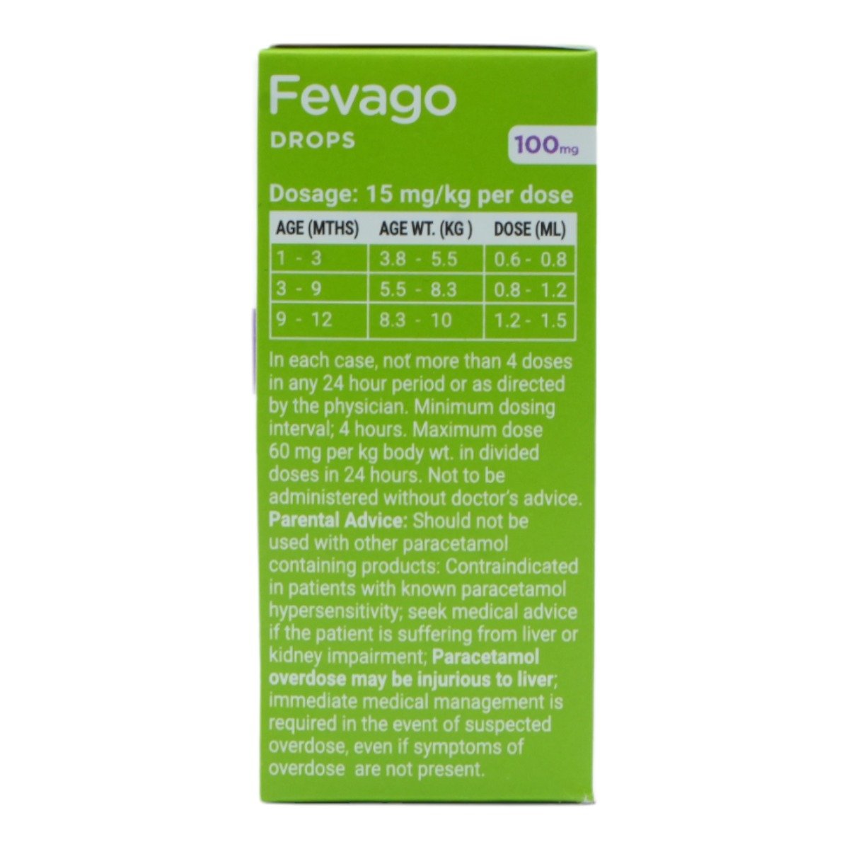 Fevago Drops 15 ml, Pack of 1 Oral Drops Fevago Drops 15 ml, Pack of 1 Oral Drops