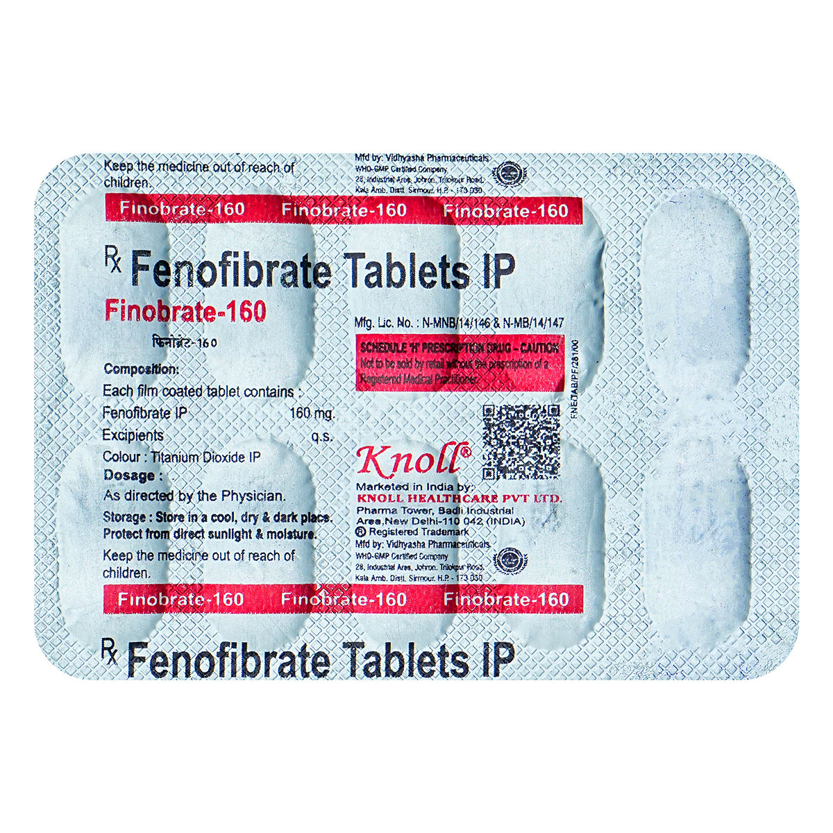 Finobrate 160 Tablet 10's, Pack of 10 TabletS Finobrate 160 Tablet 10's, Pack of 10 TabletS