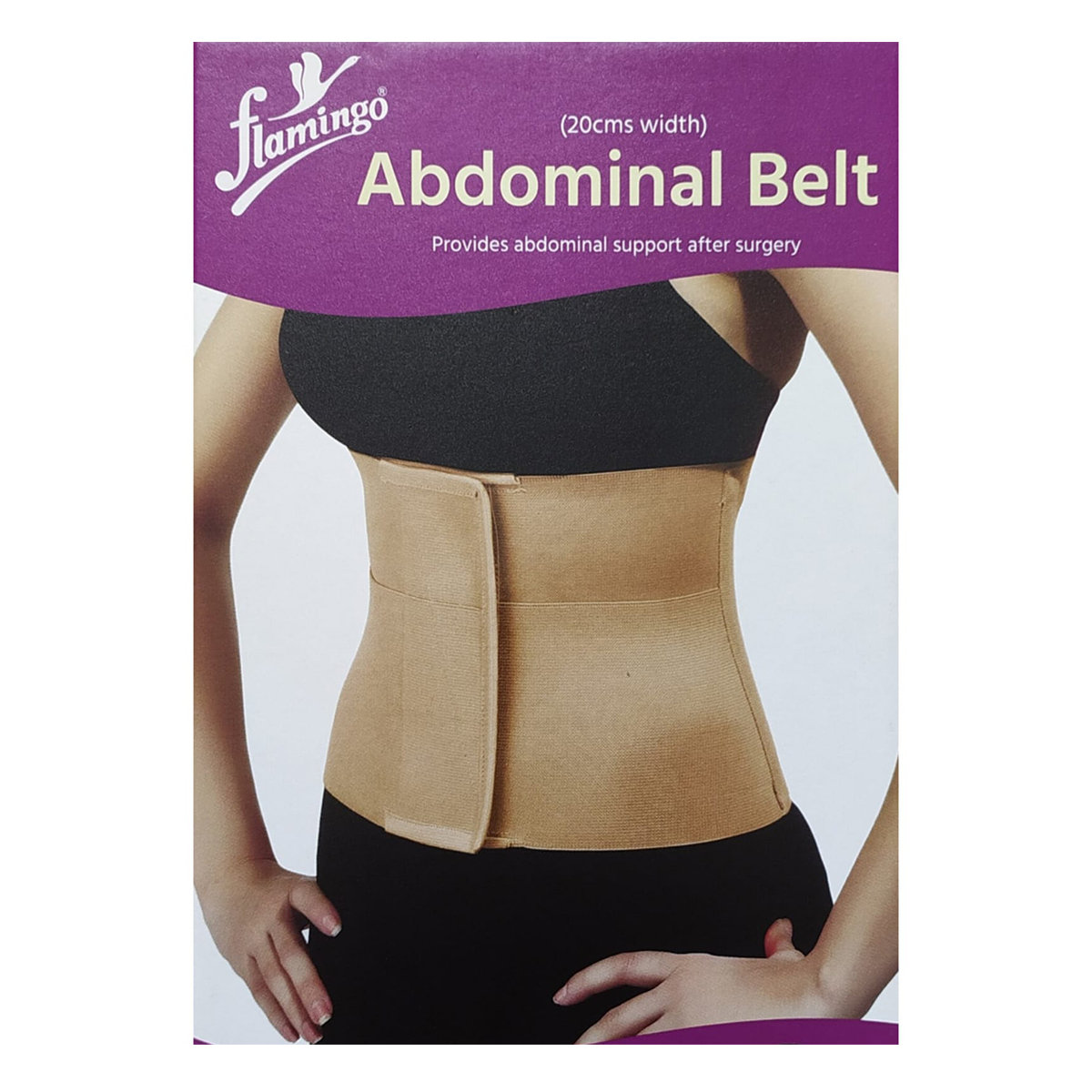 Flamingo Abdominal Belt 20cm XL, 1 Count, Pack of 1 Flamingo Abdominal Belt 20cm XL, 1 Count, Pack of 1