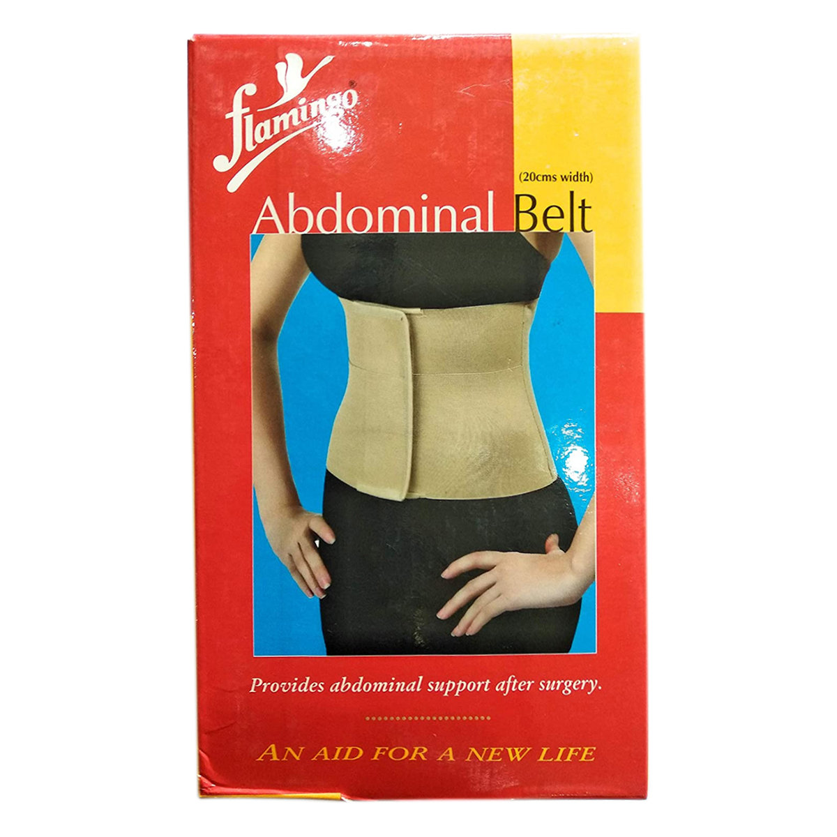 Flamingo Abdominal Belt 20cm Small, 1 Count, Pack of 1 Flamingo Abdominal Belt 20cm Small, 1 Count, Pack of 1