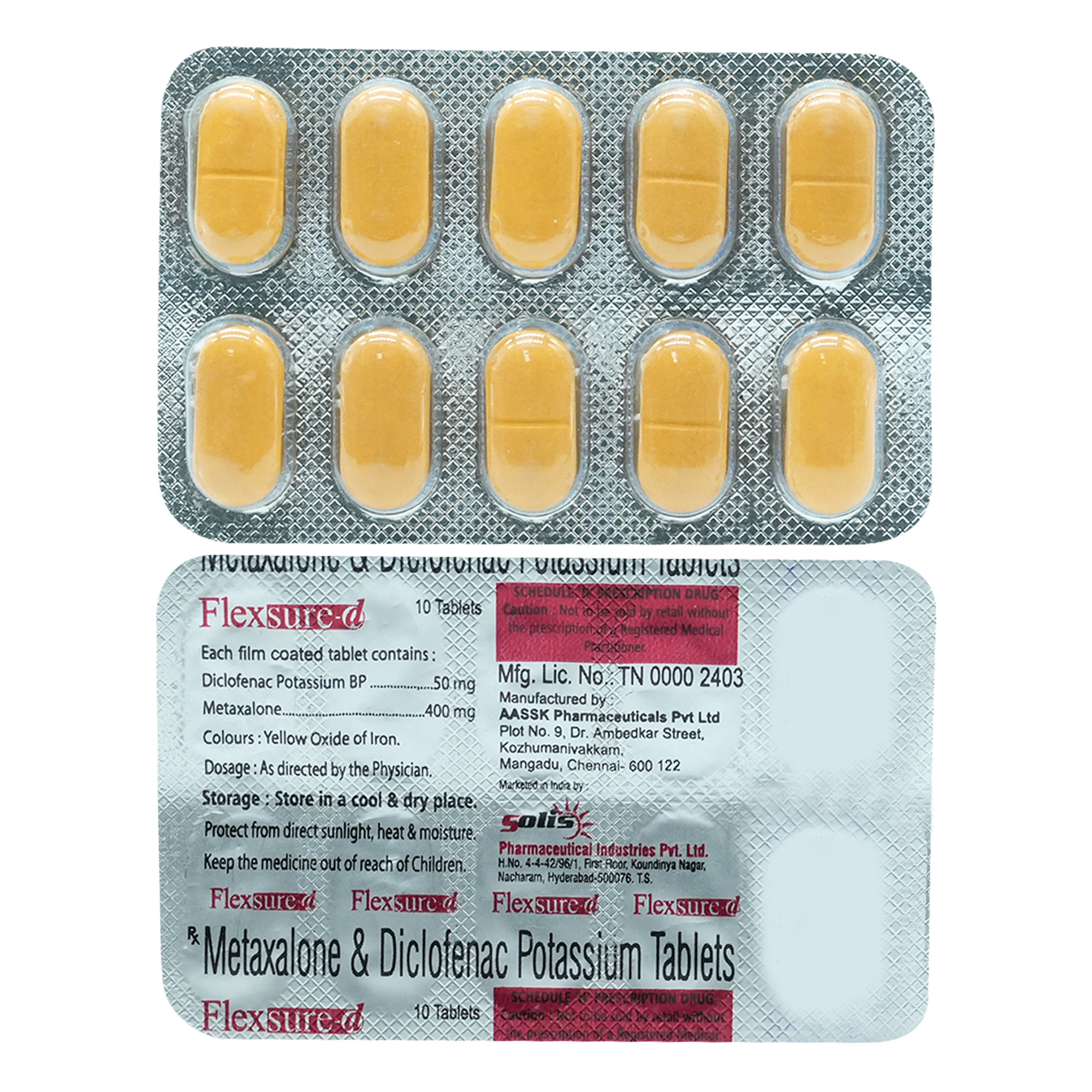 Flexsure-D Tablet, Pack of 10 TabletS Flexsure-D Tablet, Pack of 10 TabletS