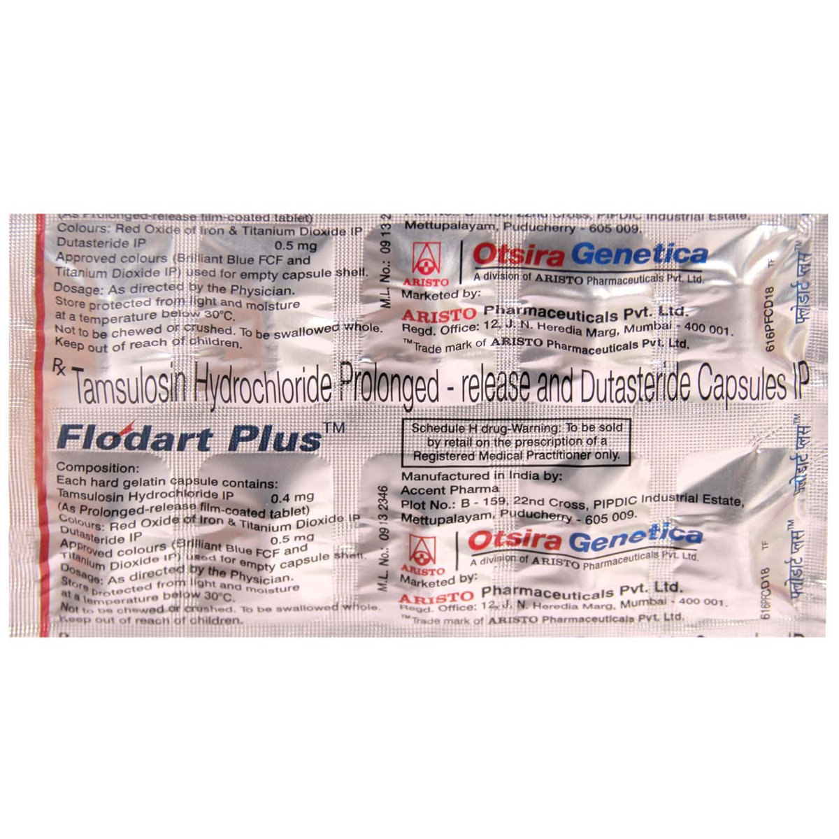 Flodart Plus Capsule 10's, Pack of 10 Flodart Plus Capsule 10's, Pack of 10