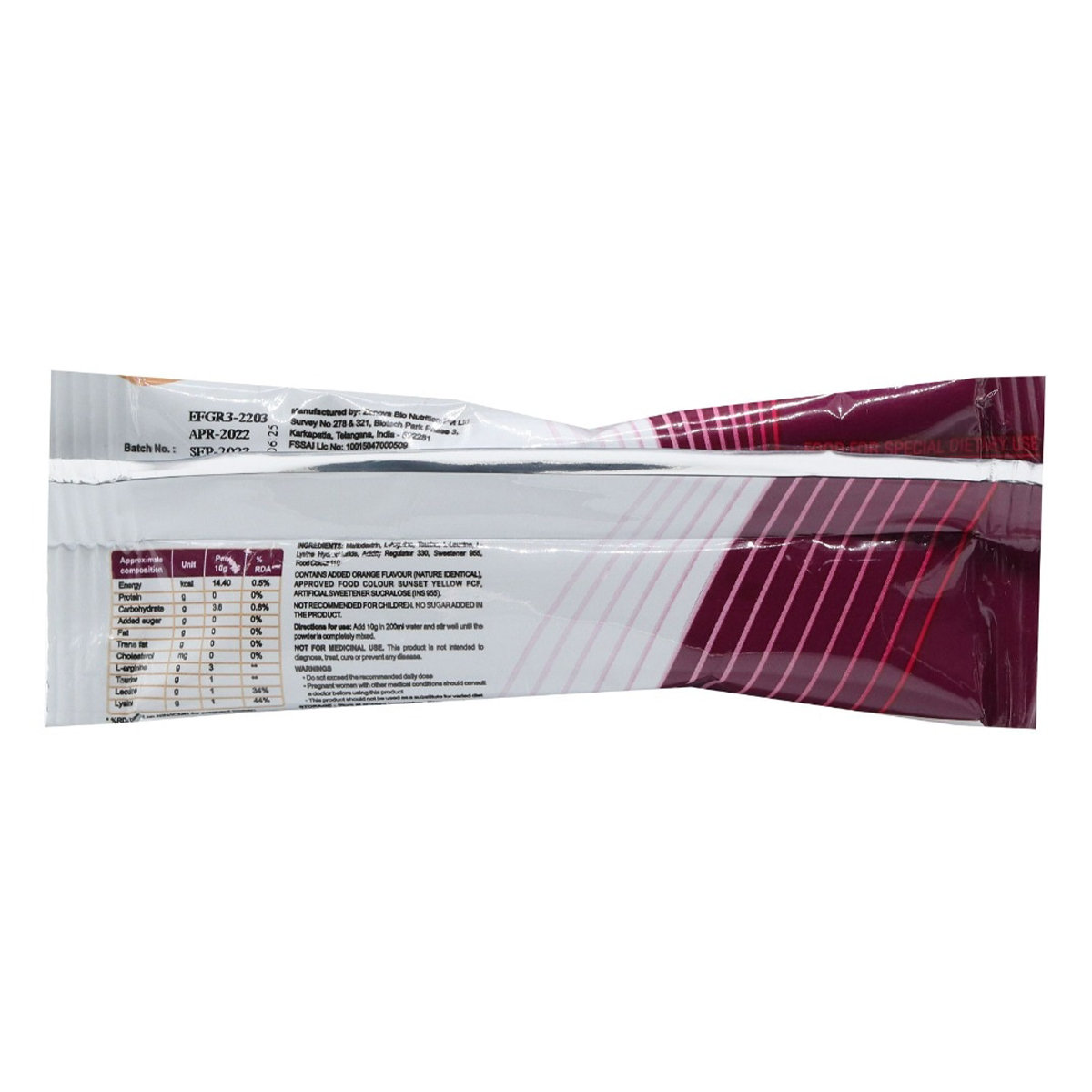 Focii Gr Orange Sachet 10x10 gm, Pack of 10 SACHETS Focii Gr Orange Sachet 10x10 gm, Pack of 10 SACHETS