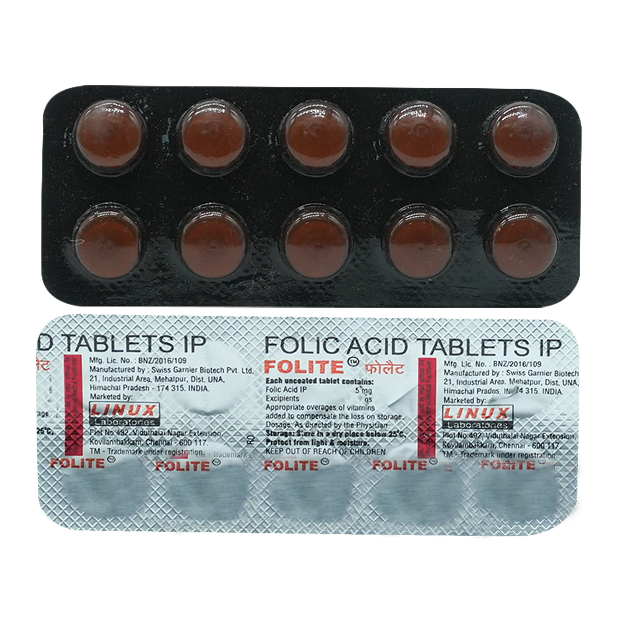 Folite Tablet 10's, Pack of 10 TabletS Folite Tablet 10's, Pack of 10 TabletS