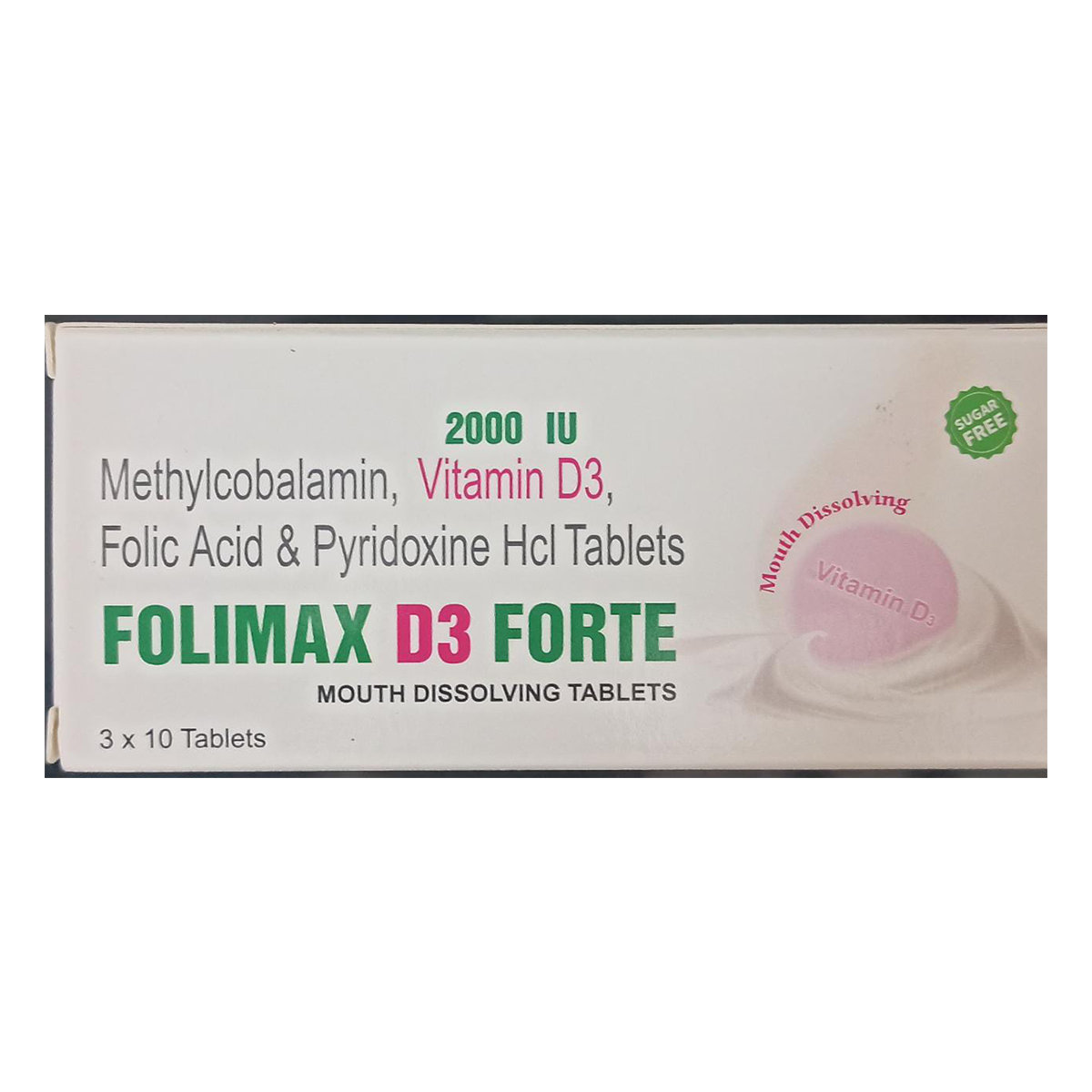 Folimax D3 Forte Tablet 10's, Pack of 10 Folimax D3 Forte Tablet 10's, Pack of 10