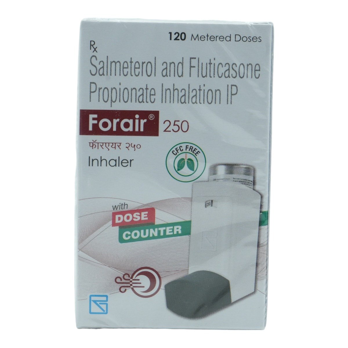 Forair 250 Inhaler 120 mdi, Pack of 1 INHALER Forair 250 Inhaler 120 mdi, Pack of 1 INHALER