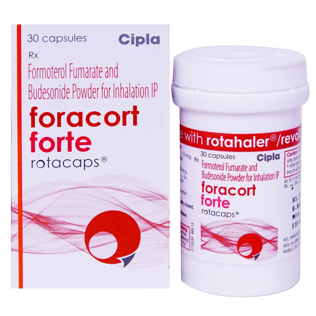 Foracort Forte Rotacaps 30's, Pack of 1 ROTACAP Foracort Forte Rotacaps 30's, Pack of 1 ROTACAP