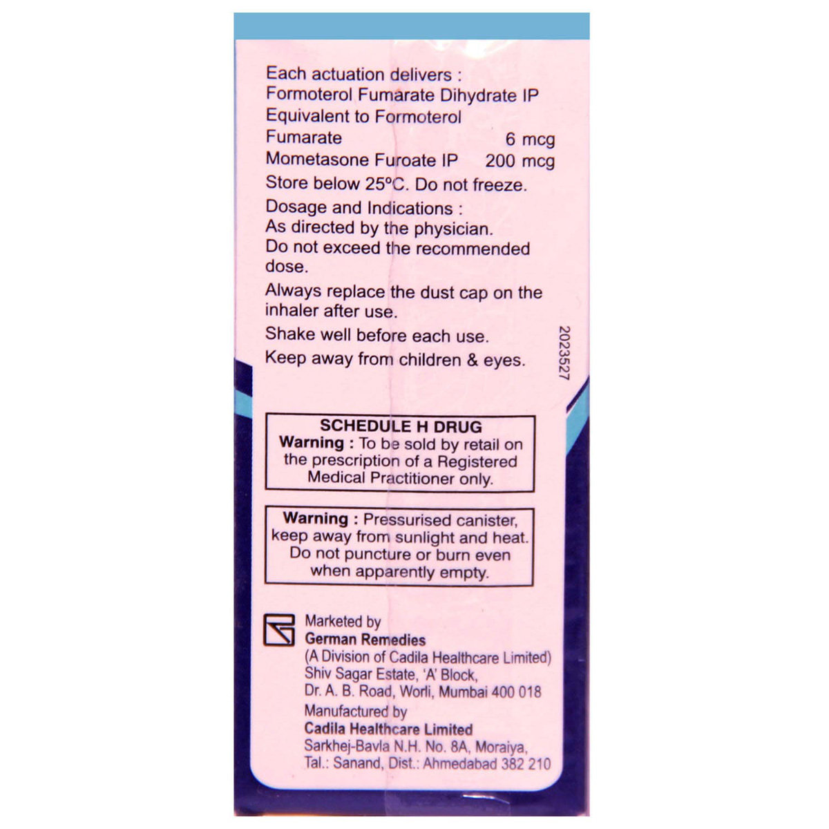 Formost 200 Inhaler, Pack of 1 INHALER Formost 200 Inhaler, Pack of 1 INHALER