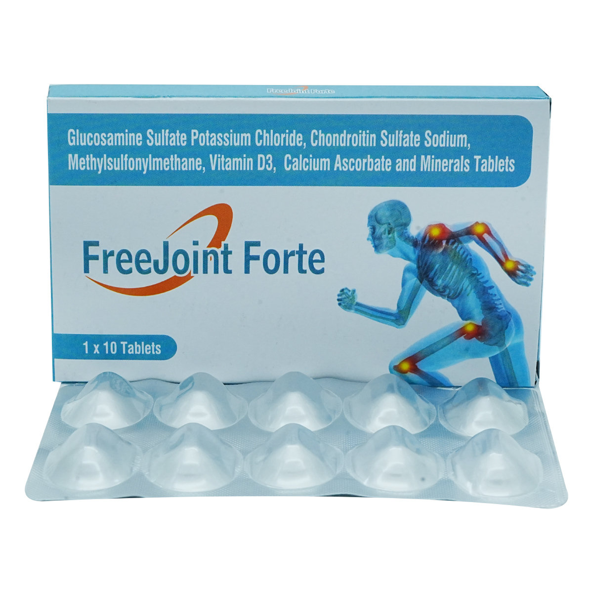 Freejoint Forte Tablet 10's, Pack of 10 Freejoint Forte Tablet 10's, Pack of 10