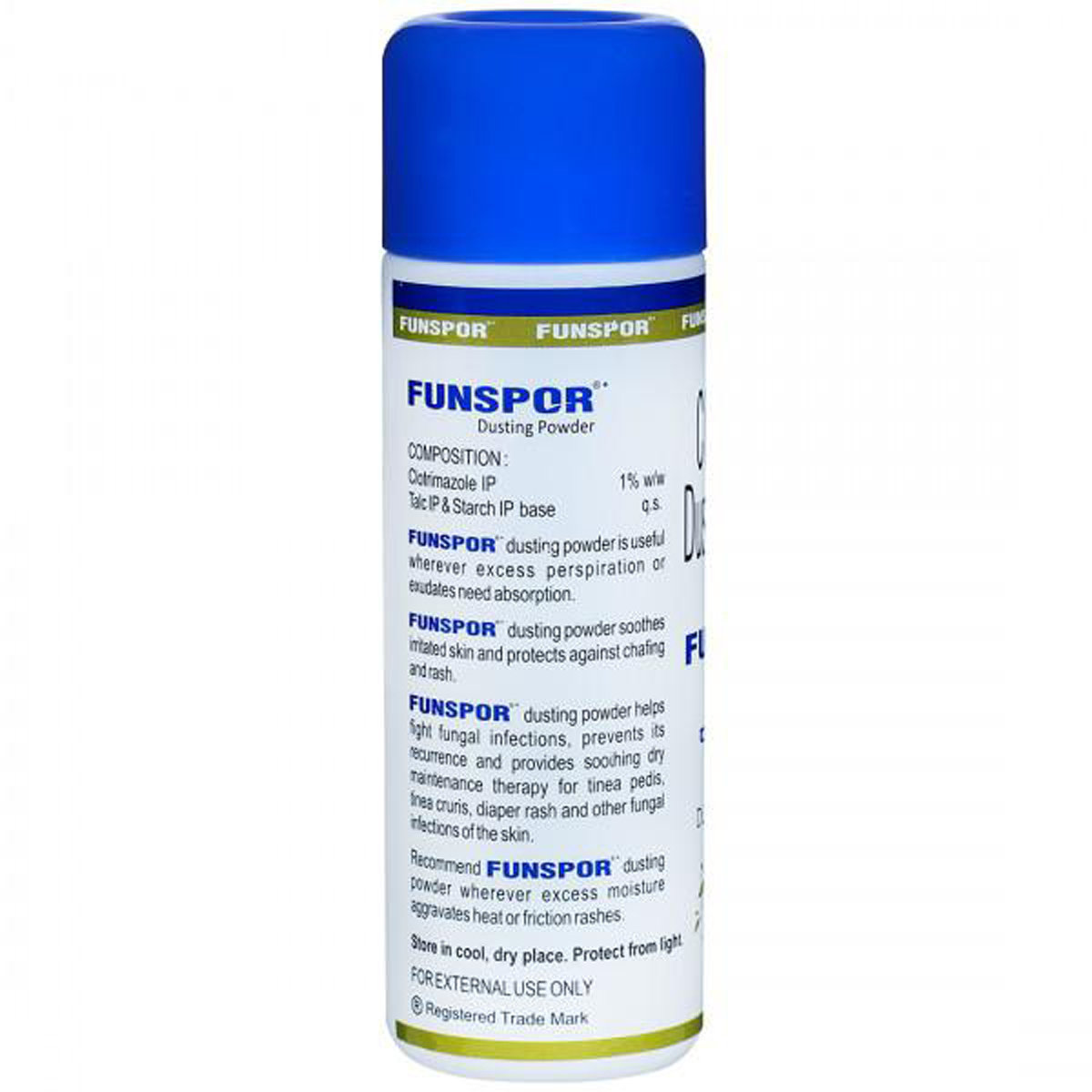 Funspor Dusting Powder 100 gm, Pack of 1 POWDER Funspor Dusting Powder 100 gm, Pack of 1 POWDER