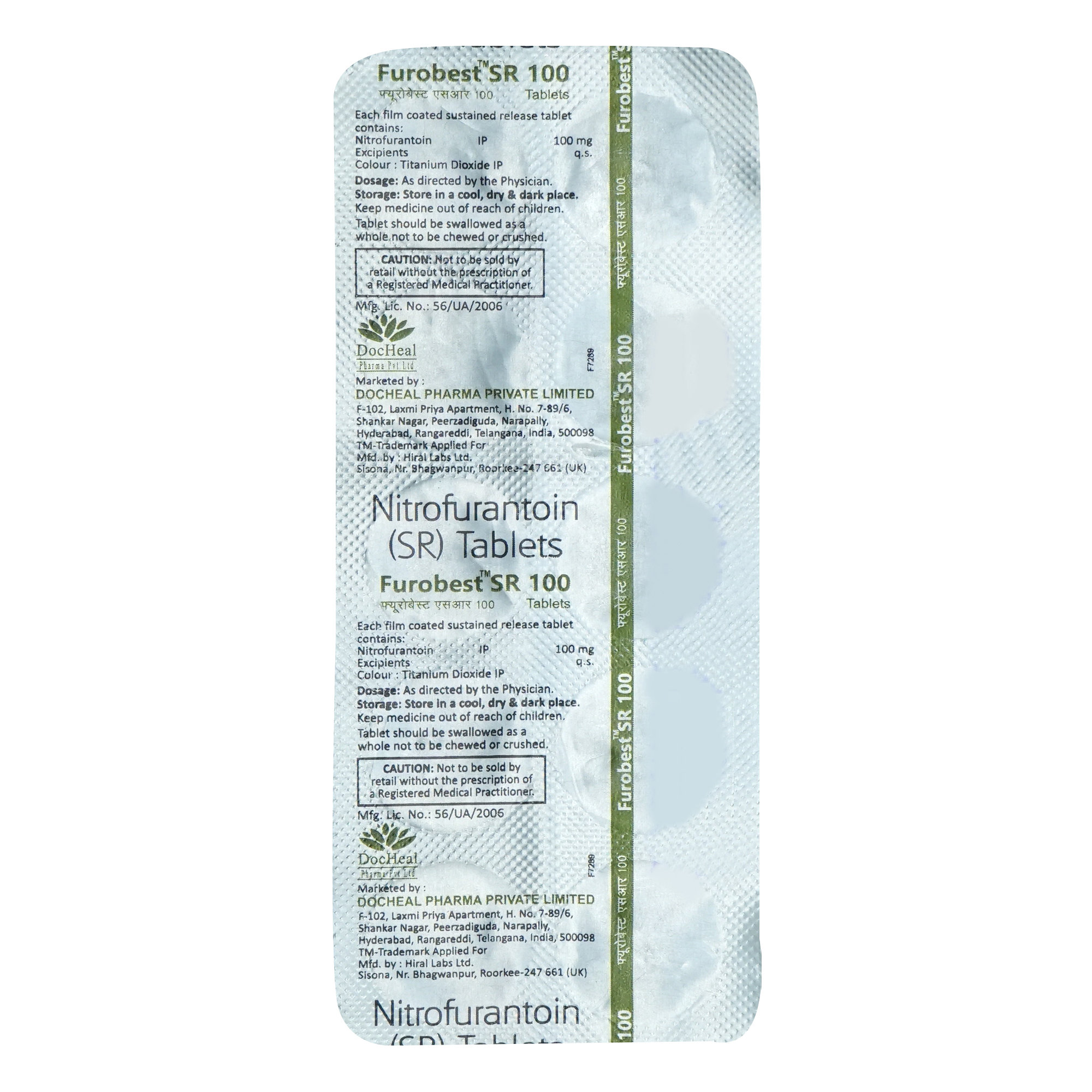 Furobest 100 Tablet 10's, Pack of 10 TABLETS Furobest 100 Tablet 10's, Pack of 10 TABLETS