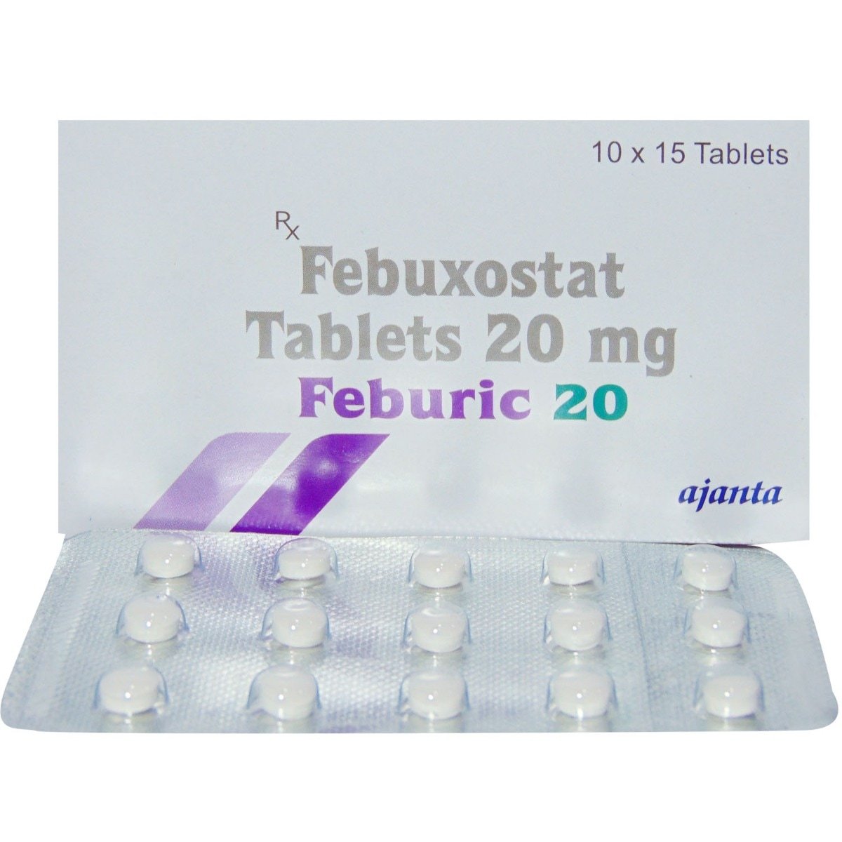 Feburic 20 Tablet 15's, Pack of 15 TABLETS Feburic 20 Tablet 15's, Pack of 15 TABLETS