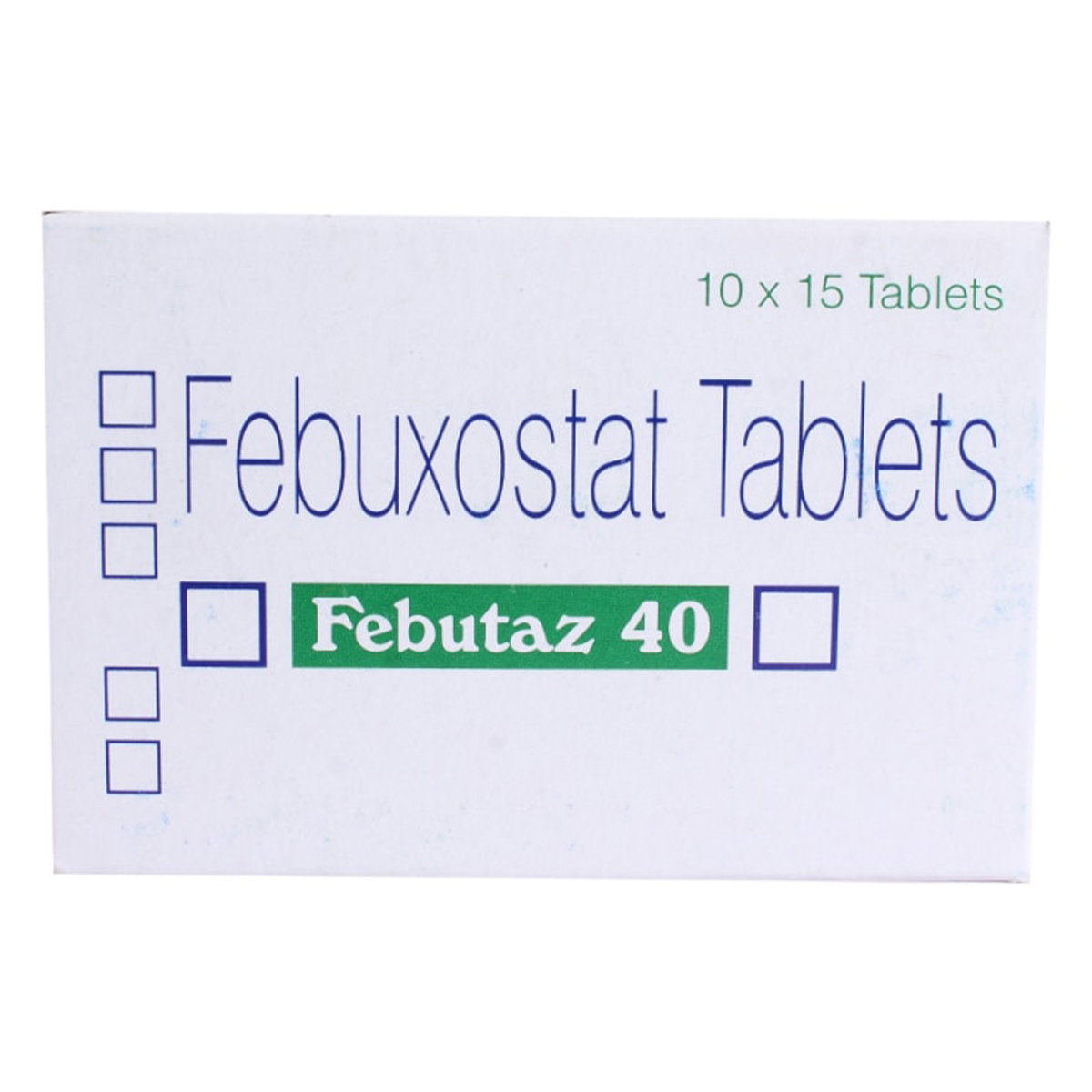 Febutaz 40 Tablet 15's, Pack of 15 TabletS Febutaz 40 Tablet 15's, Pack of 15 TabletS