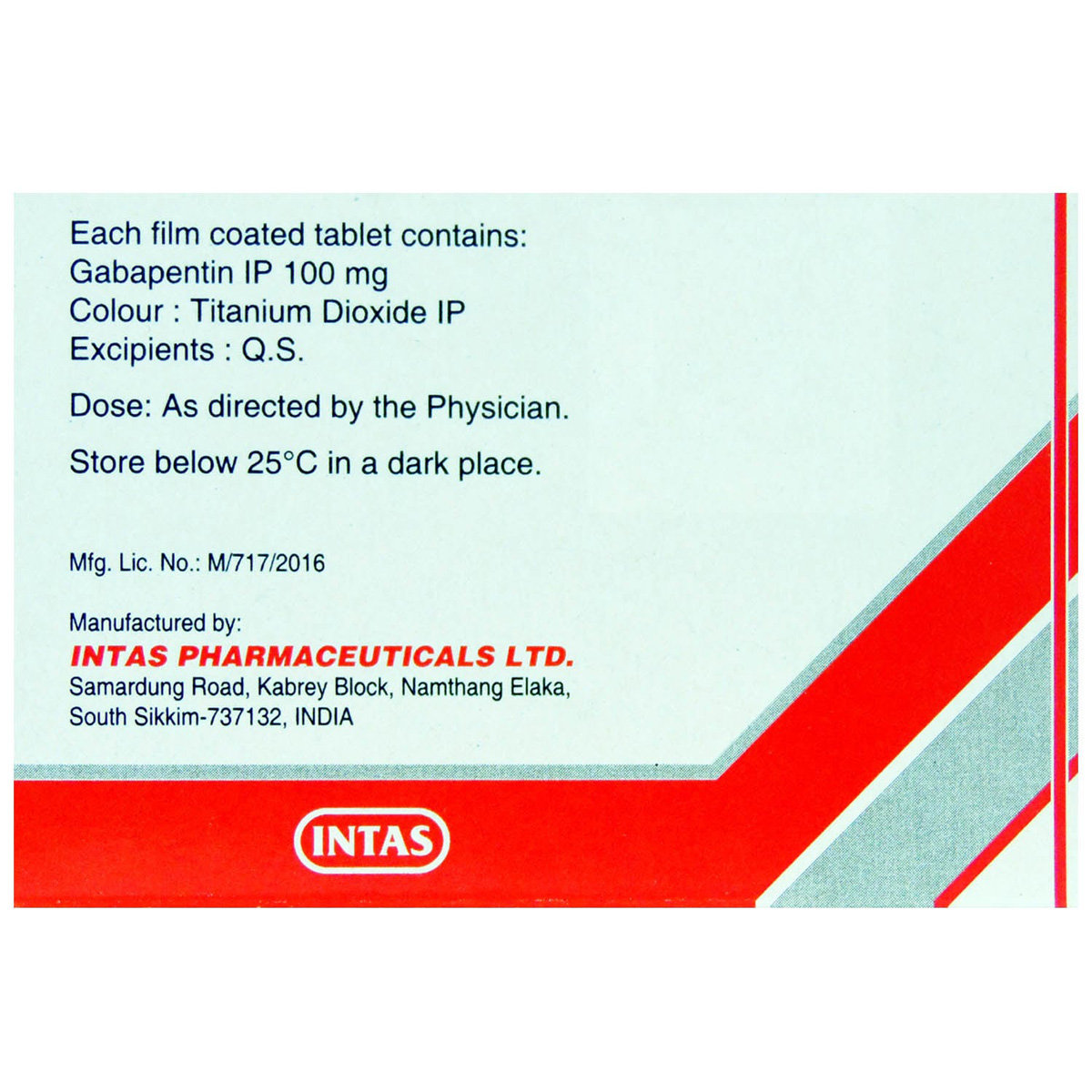 Gabapin 100 Tablet 15's, Pack of 15 TABLETS Gabapin 100 Tablet 15's, Pack of 15 TABLETS