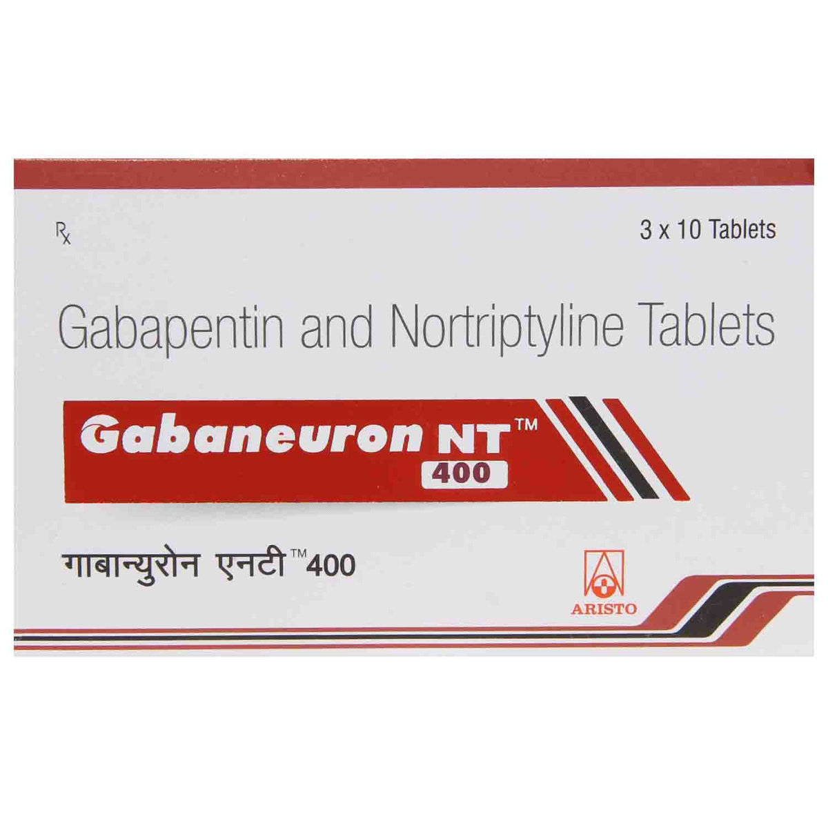 Gabaneuron NT 400 Tablet 10's, Pack of 10 TABLETS Gabaneuron NT 400 Tablet 10's, Pack of 10 TABLETS