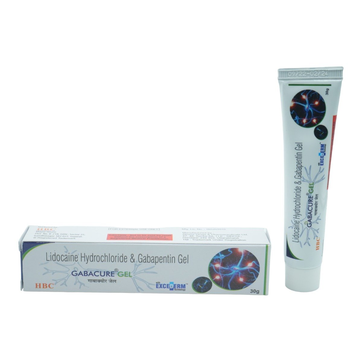 Gabacure Gel 30g, Pack of 1 Gel Gabacure Gel 30g, Pack of 1 Gel
