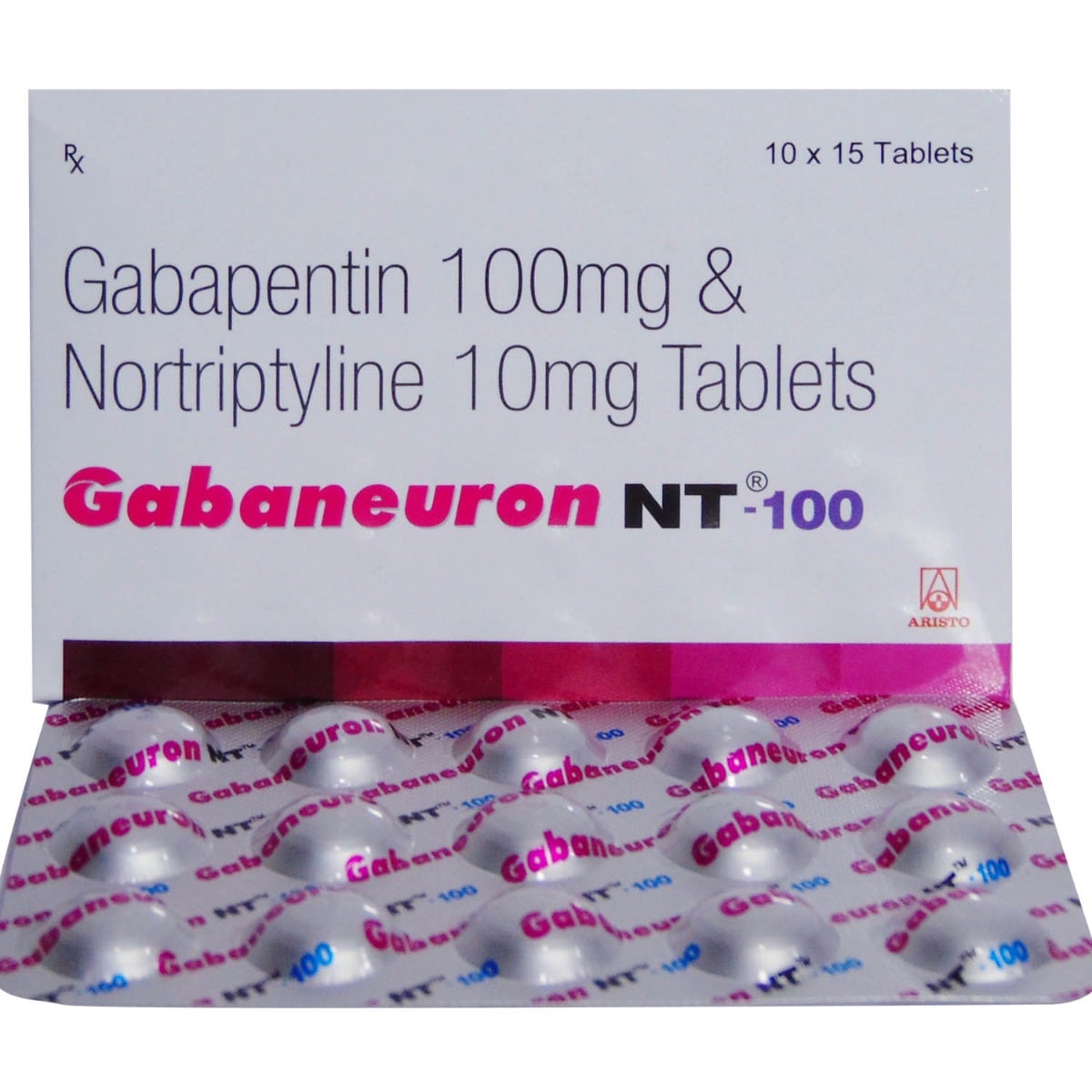 Gabaneuron NT 100 Tablet 15's, Pack of 15 TABLETS Gabaneuron NT 100 Tablet 15's, Pack of 15 TABLETS