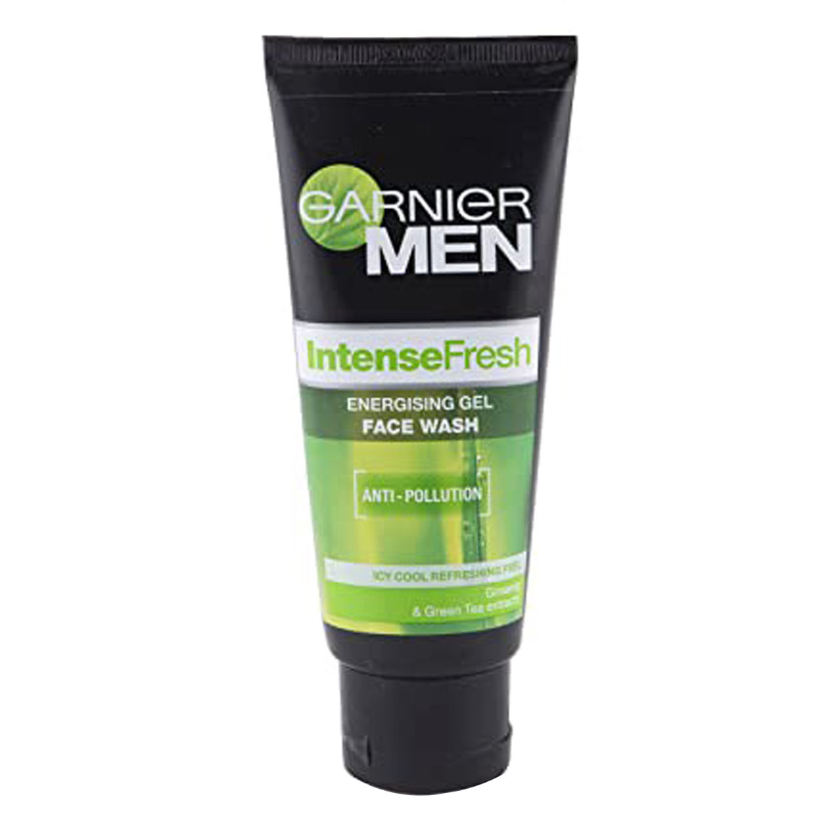 Garnier Men Intense Fresh Anti Pollution Face Wash 100 gm | Ginseng & Green Tea Extract | Removes Dirt & Pollutants | Detoxifies & Energies Skin | With Icy Cool Refreshing Feel | For Men, Pack of 1 Garnier Men Intense Fresh Anti Pollution Face Wash 100 gm | Ginseng & Green Tea Extract | Removes Dirt & Pollutants | Detoxifies & Energies Skin | With Icy Cool Refreshing Feel | For Men, Pack of 1