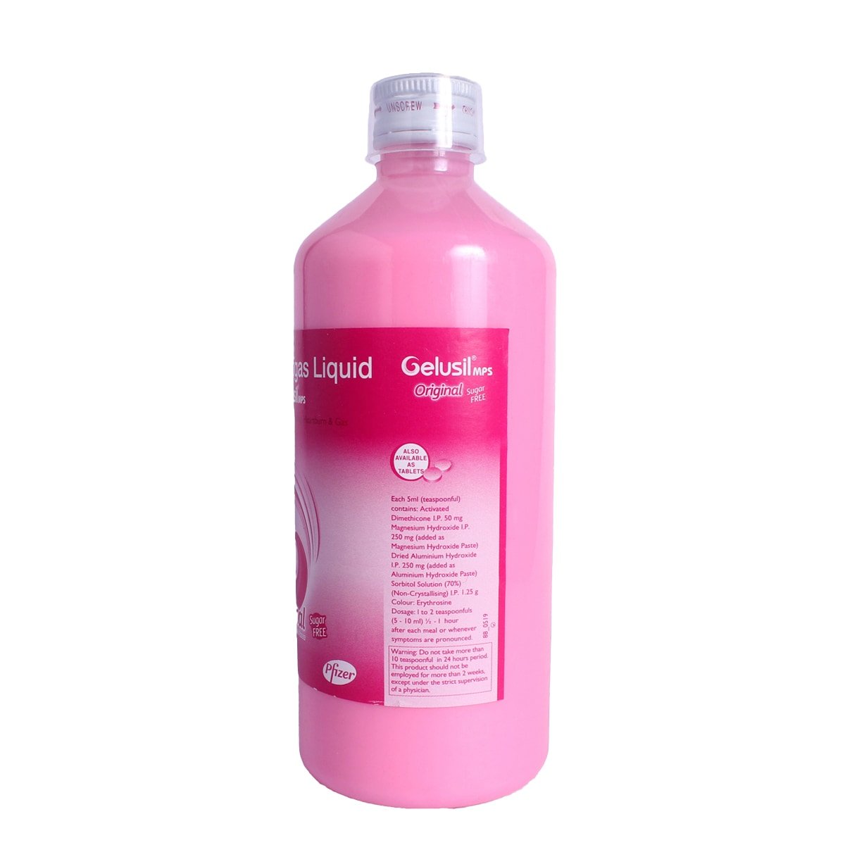 Gelusil MPS Original Liquid Sugar Free Mint 400 ml, Pack of 1 Liquid Gelusil MPS Original Liquid Sugar Free Mint 400 ml, Pack of 1 Liquid