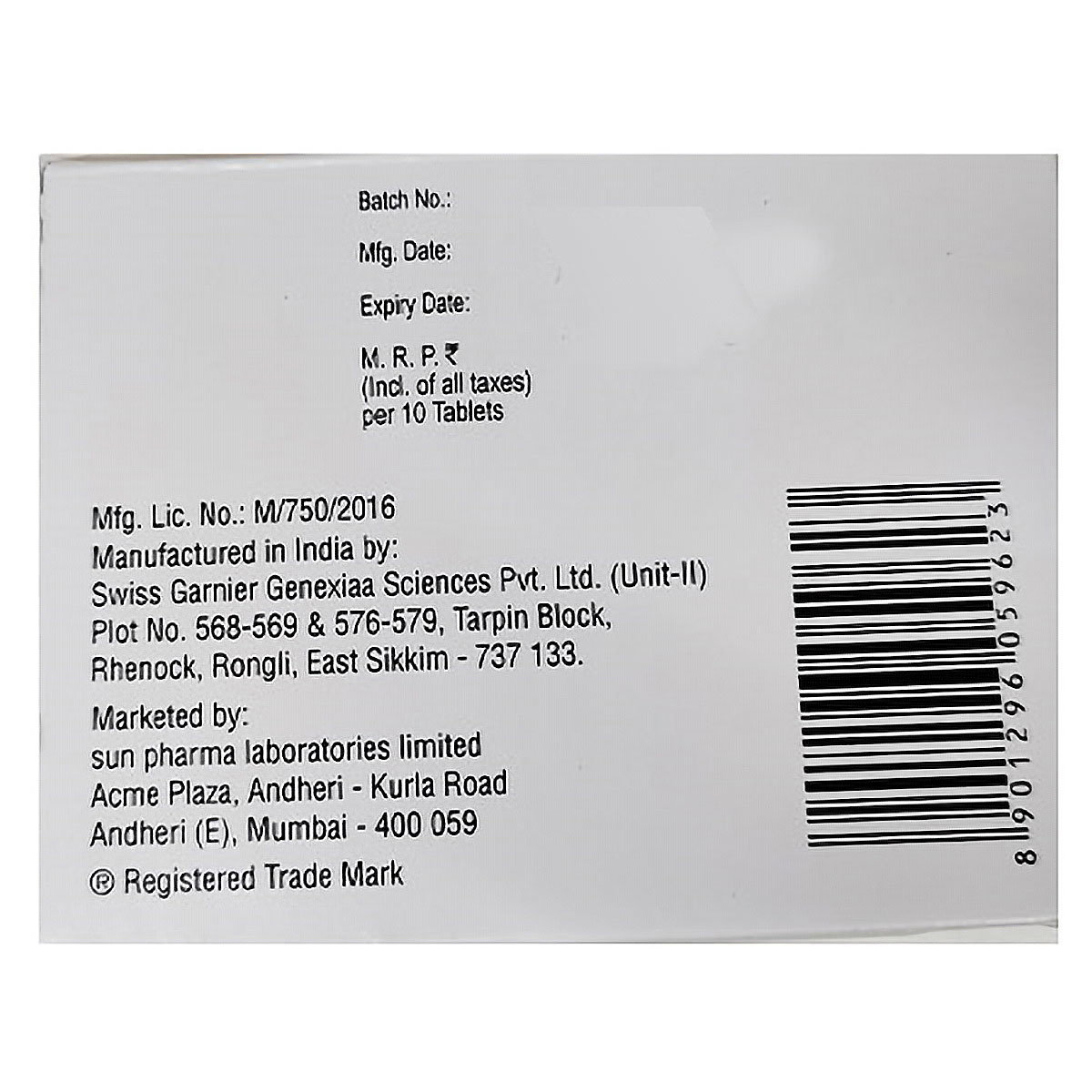 Gemer V2 Forte Tablet 10's, Pack of 10 TABLETS Gemer V2 Forte Tablet 10's, Pack of 10 TABLETS