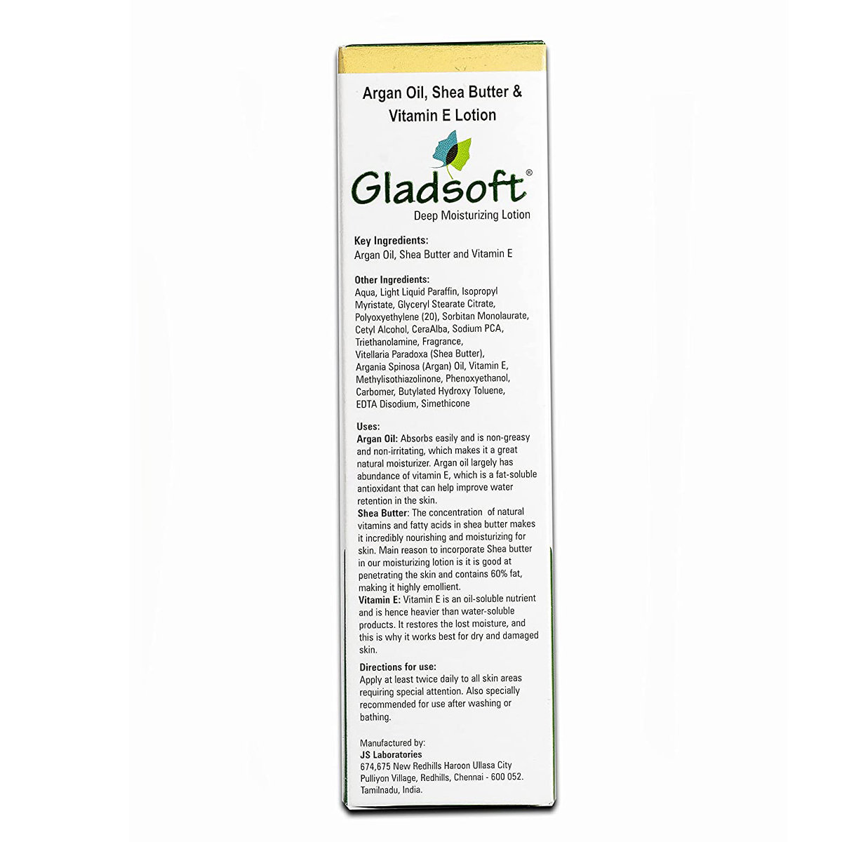 Gladsoft Deep Moisturizing Lotion 100 ml, Pack of 1 Gladsoft Deep Moisturizing Lotion 100 ml, Pack of 1