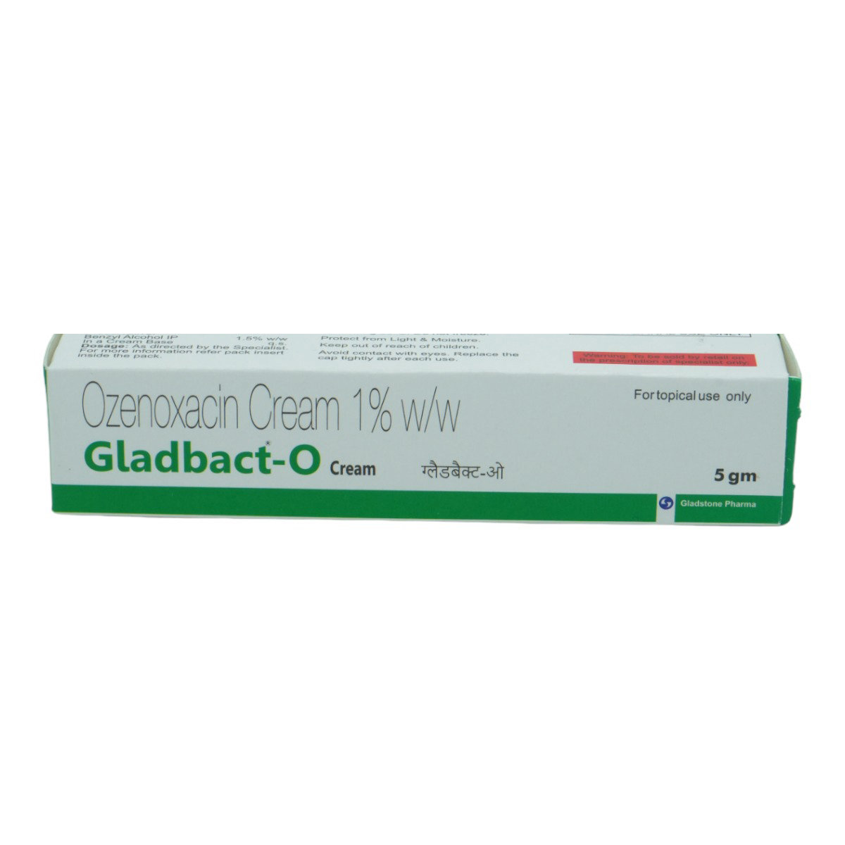 Gladbact-O Cream 5 gm, Pack of 1 Cream Gladbact-O Cream 5 gm, Pack of 1 Cream