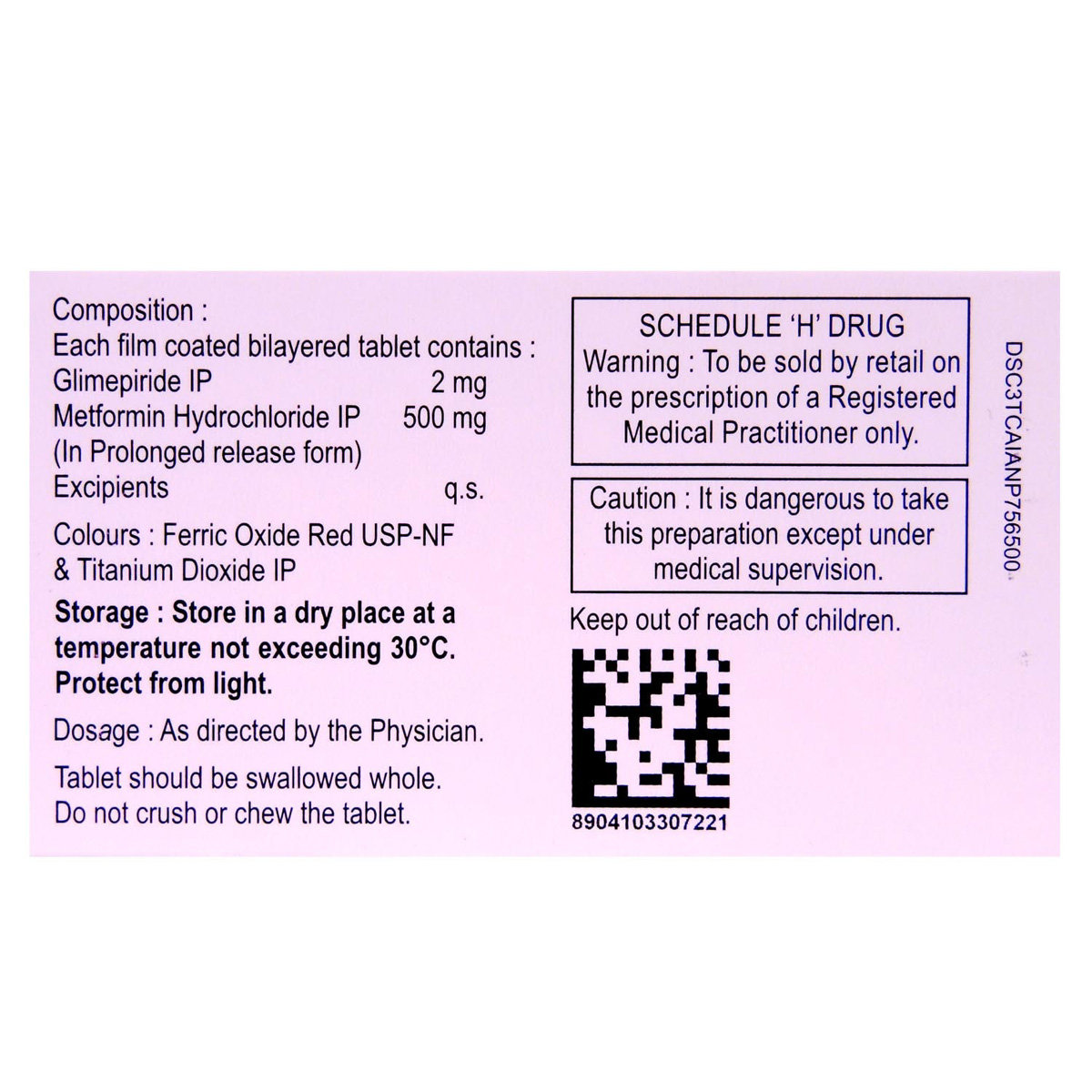 Glimestar M 2 Tablet 10's, Pack of 10 TABLETS Glimestar M 2 Tablet 10's, Pack of 10 TABLETS