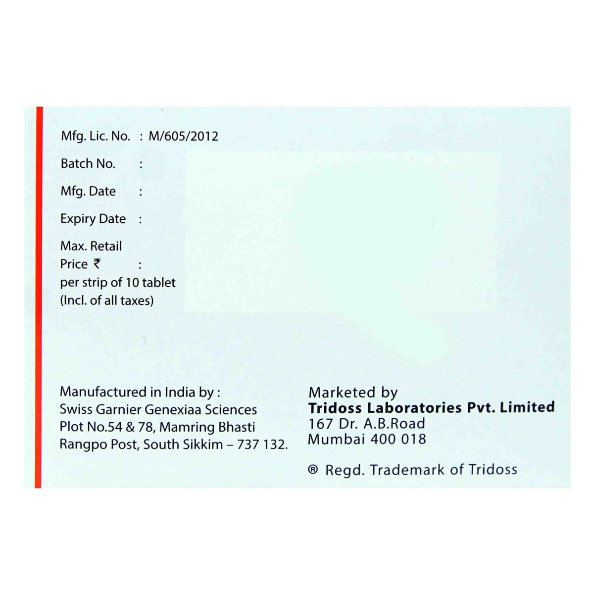 Glimaday-Forte 3 Tablet 10's, Pack of 10 TABLETS Glimaday-Forte 3 Tablet 10's, Pack of 10 TABLETS