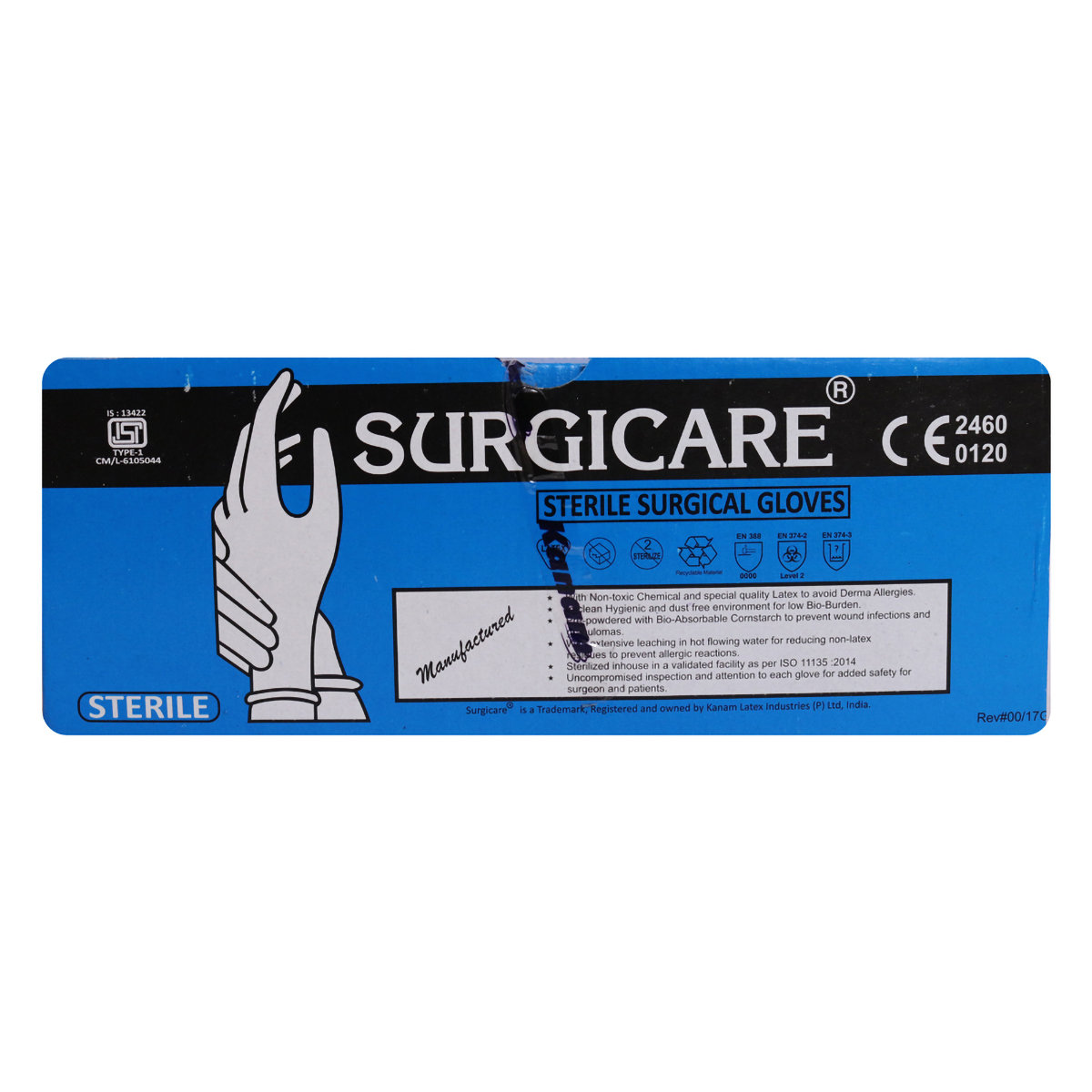Gloves Surgicare 6.5, 1 Count, Pack of 1 Gloves Surgicare 6.5, 1 Count, Pack of 1